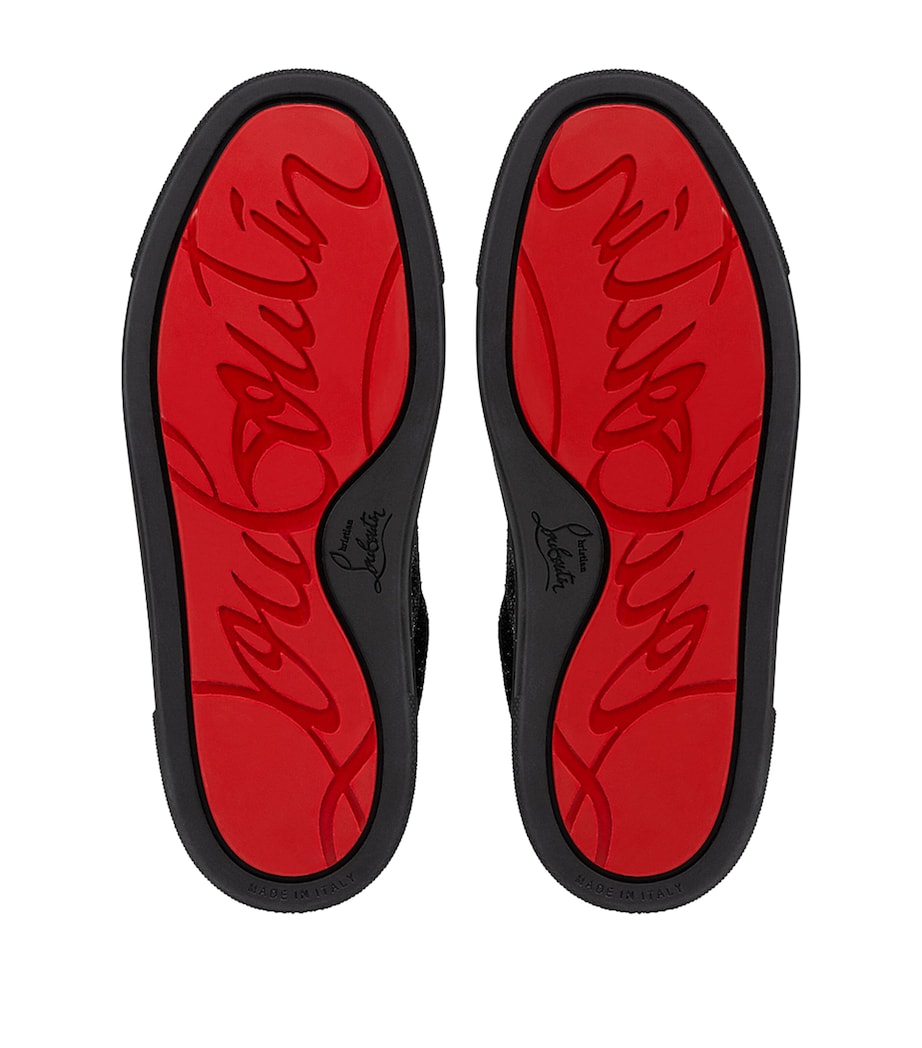 Funnyto Glitter Low-Top Sneakers BK01 Image 4