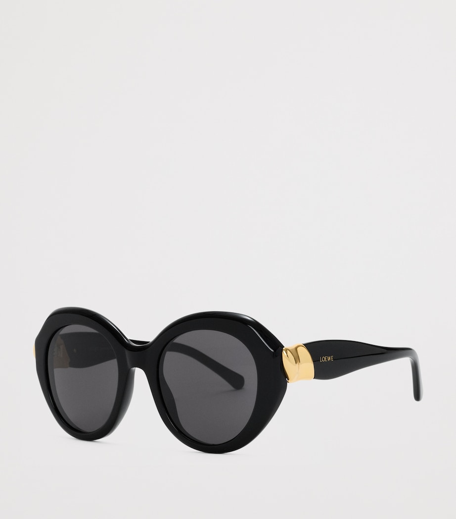 LOEWE Coil Butterfly Sunglasses Black Image 2