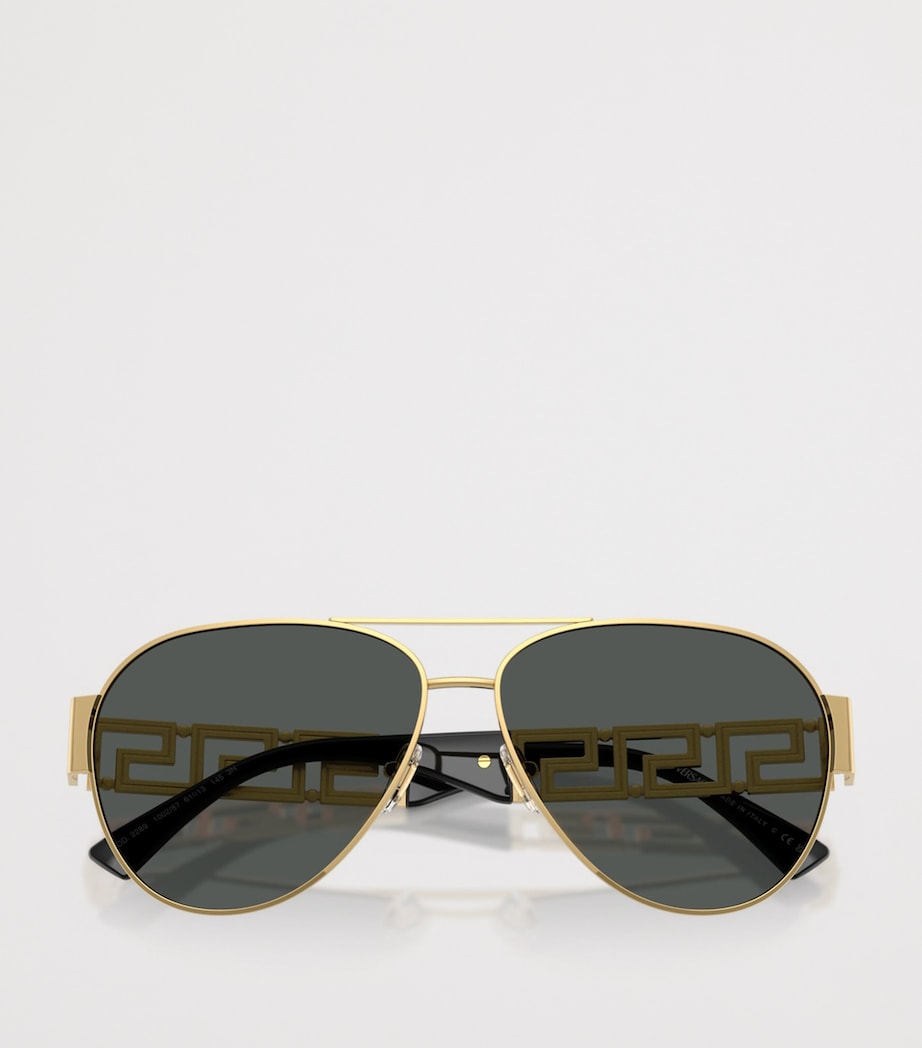 Versace Metal VE2289 Pilot Sunglasses Image 5