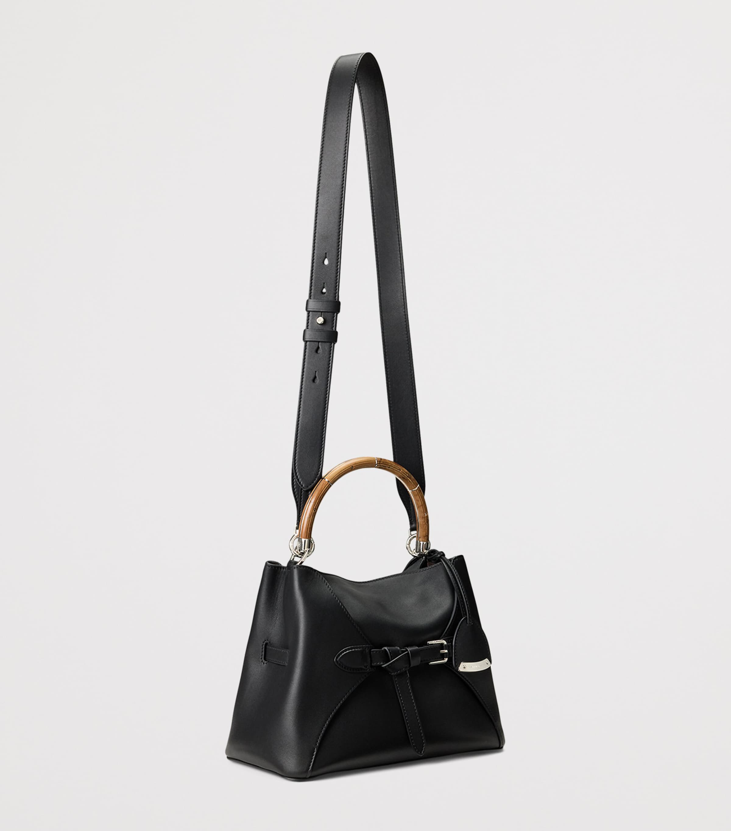 Calfskin The Ralph Top-Handle Bag BLACK Image 2