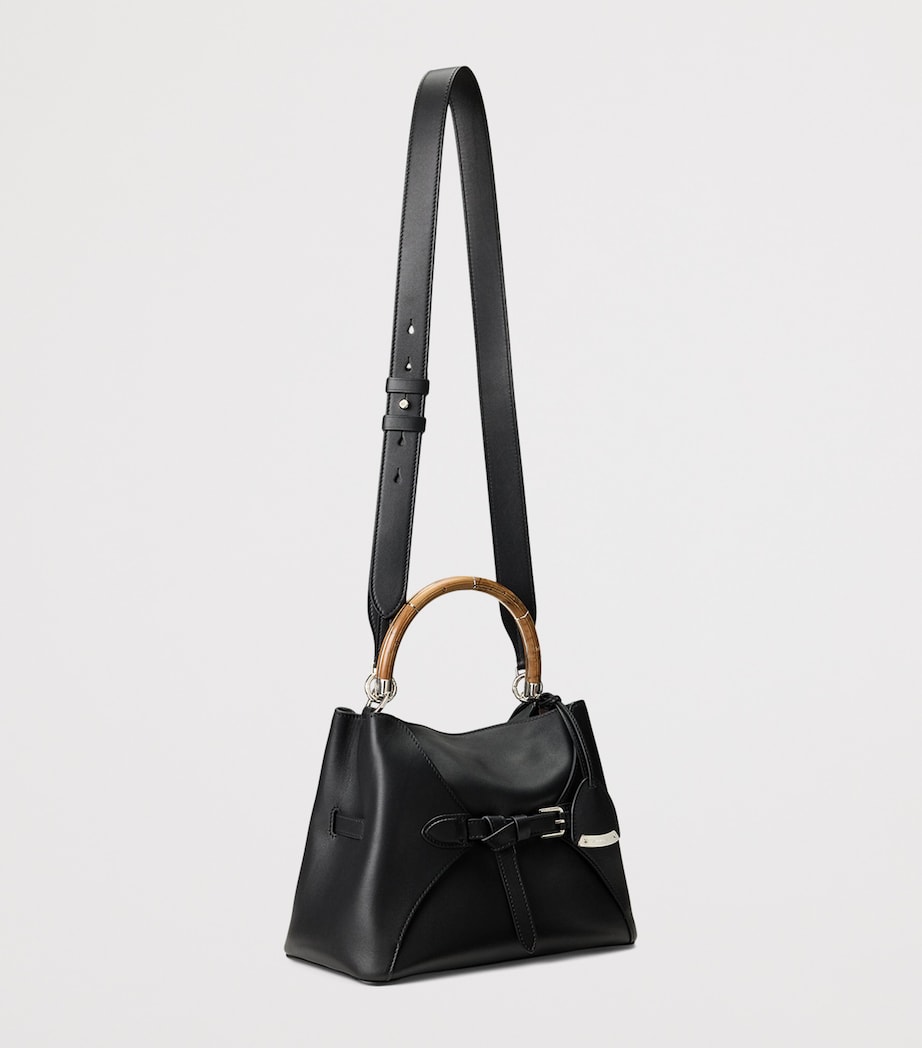 Calfskin The Ralph Top-Handle Bag BLACK Image 2