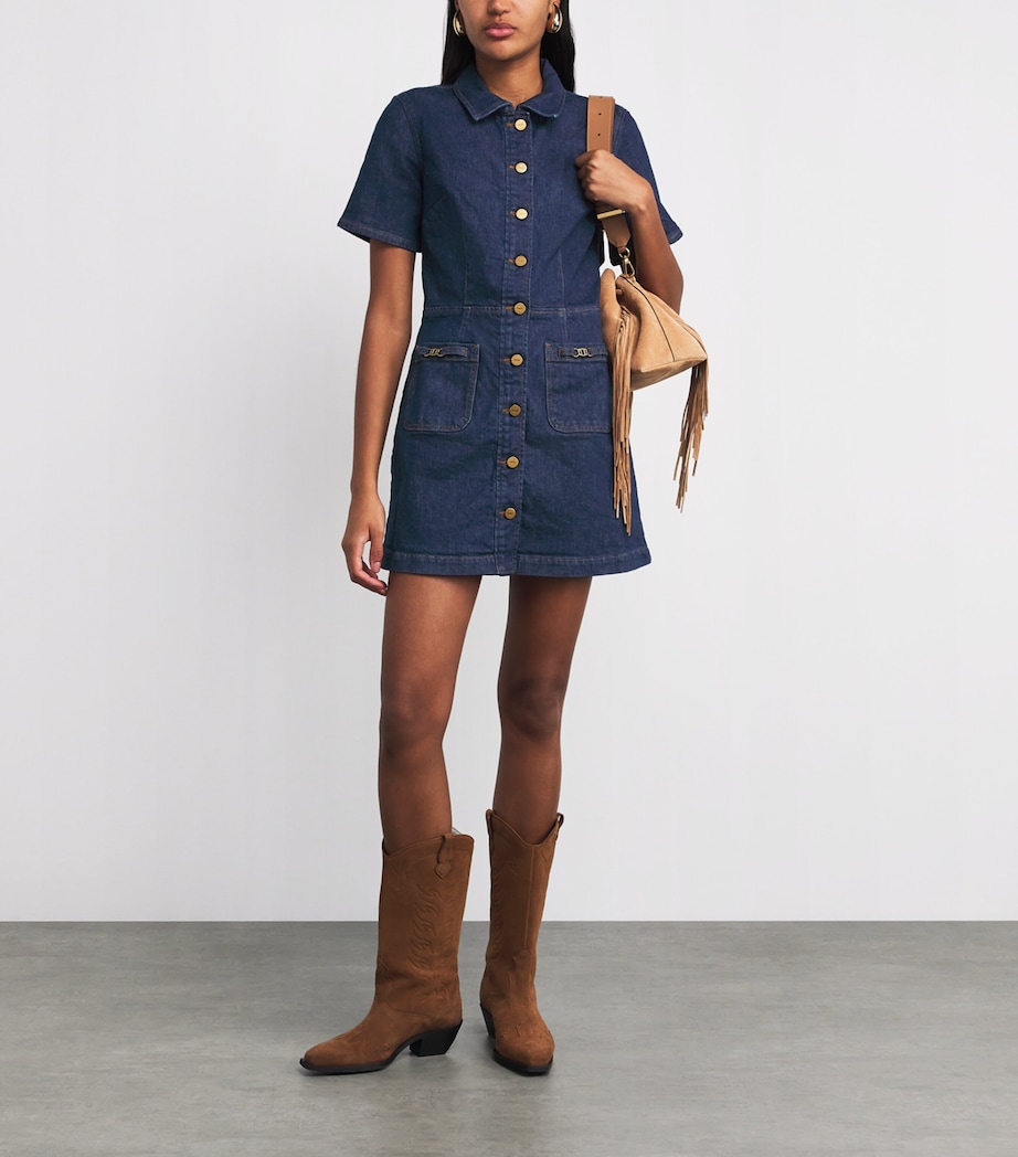 Denim Clementine Mini Dress BIJOUX Image 2