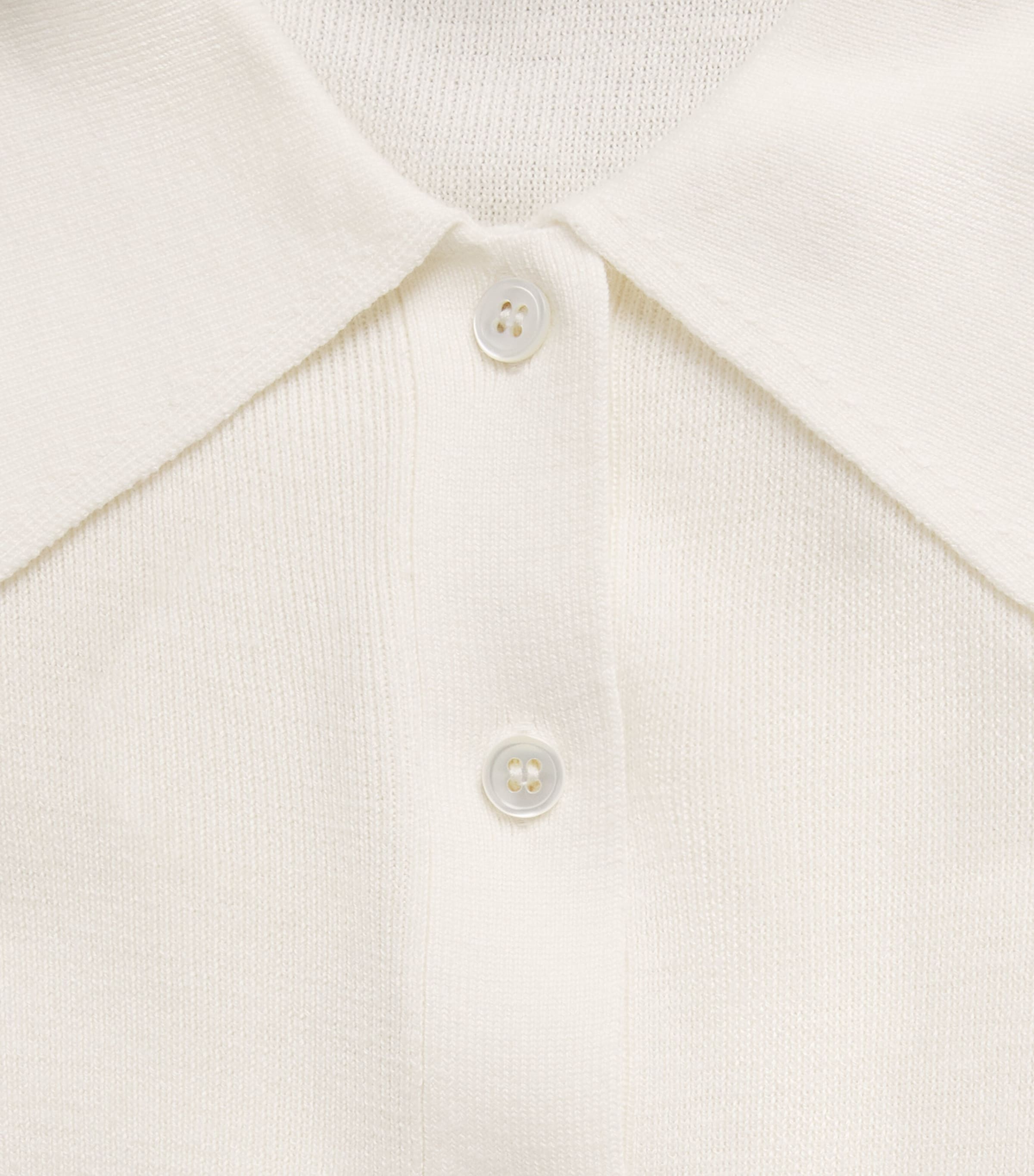 Almada Label Womens Wool-Silk-Cashmere Lili Cardigan Cream Image 6