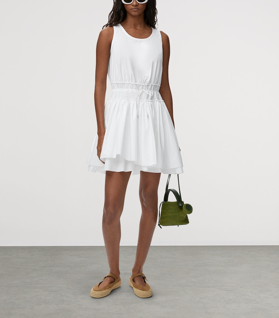 loewe cotton blend poplin dress Loewe, Paula's Ibiza Anagram cotton-blend shirt dress, Women, Blue, US 2-4, Dresses