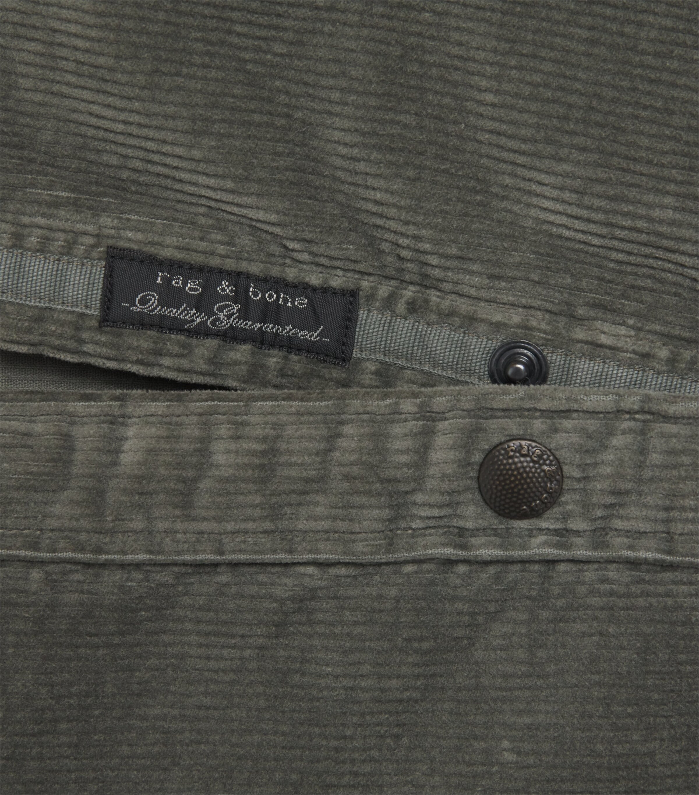 Stretch-Cotton Corduroy CPO Overshirt DKGRN Image 5