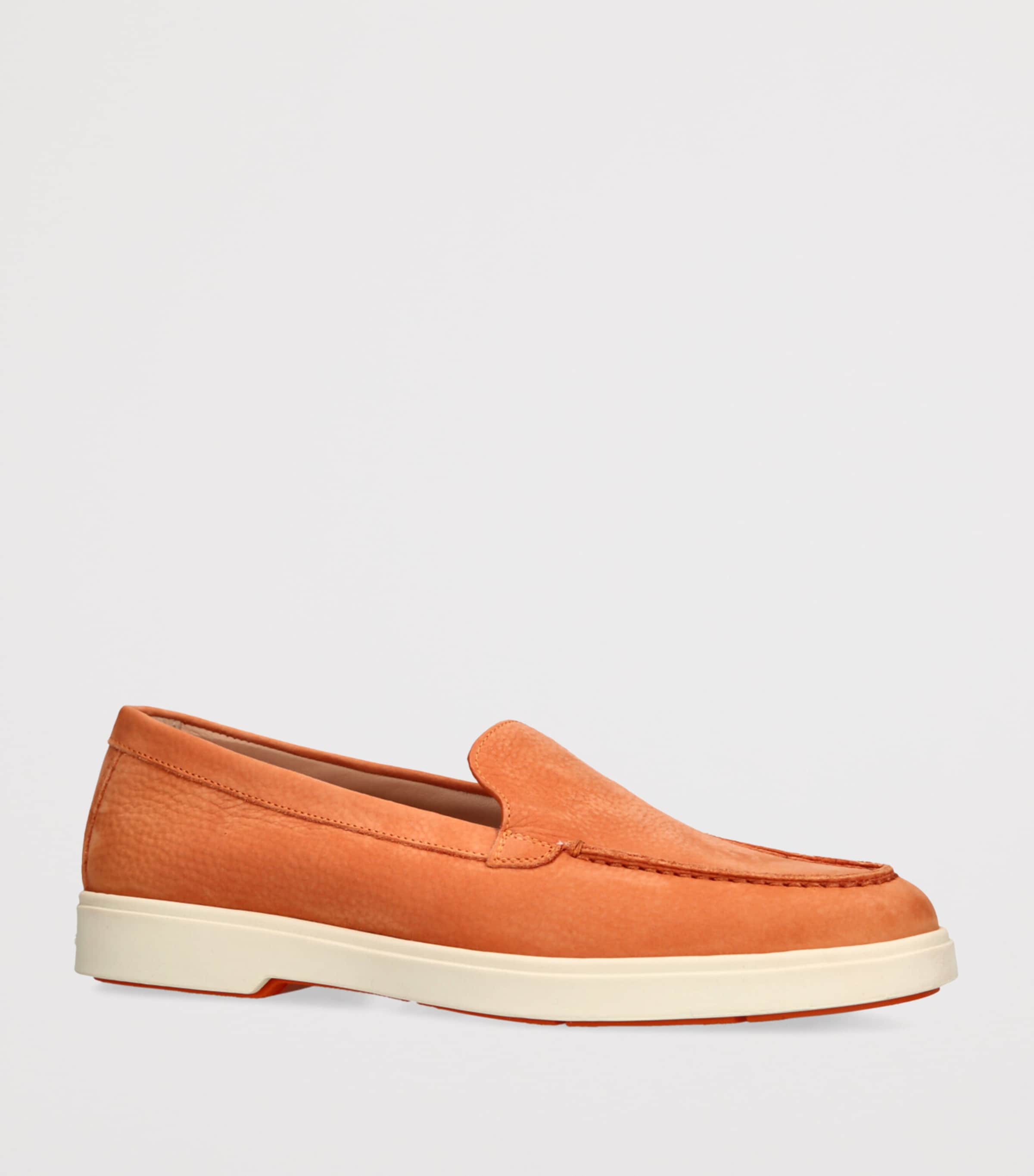 Suede Loafers ORANGE Image 3