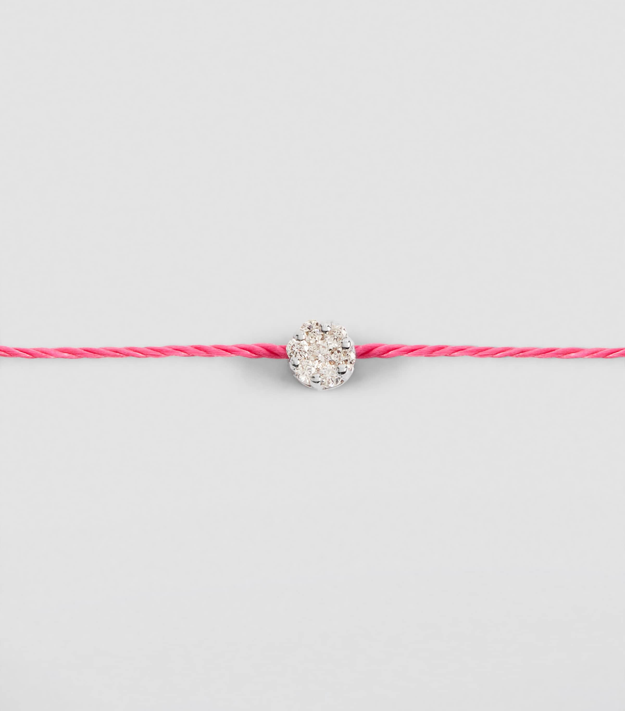 Redline White Gold and Diamond Illusion Bracelet | Harrods US