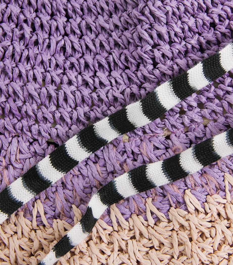 Missoni Straw Side-Tie Sunhat Image 4