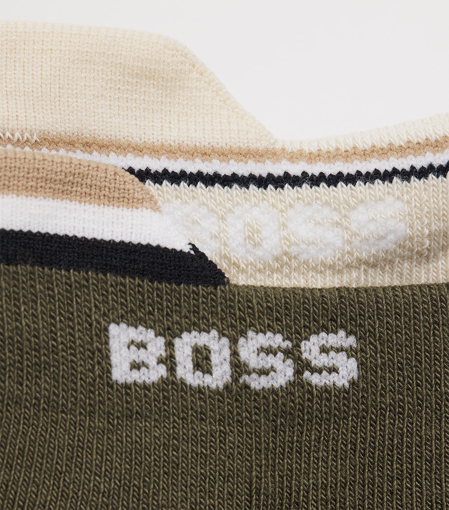 BOSS Mens Logo Stripe Socks (Pack of 3) Open Misc Image 2