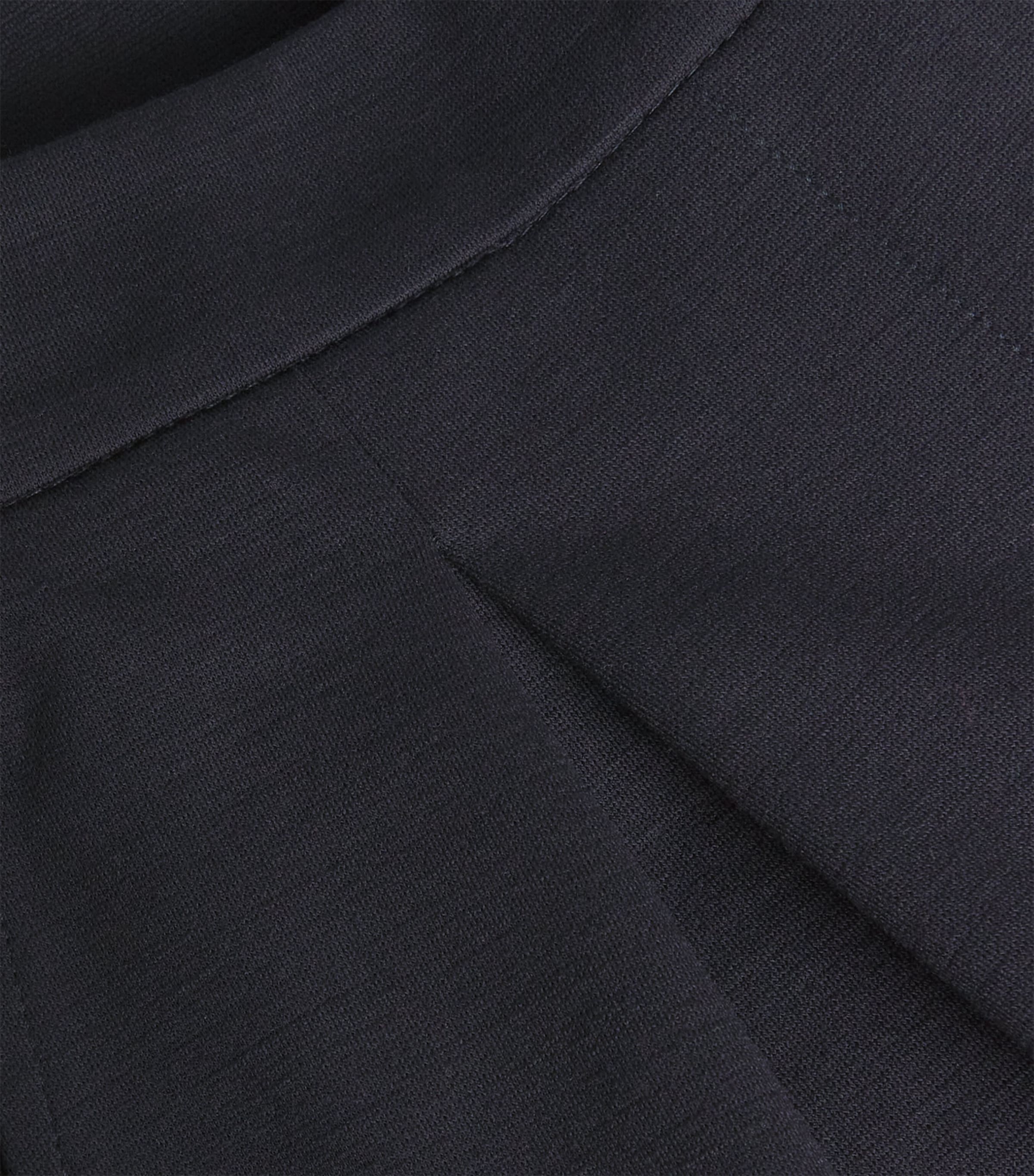 Twisted Wide-Leg Trousers NAVY Image 5