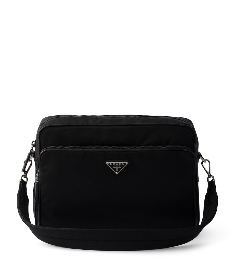 Prada Re-Nylon and Saffiano Leather-Trim Cross-Body Bag Image 1