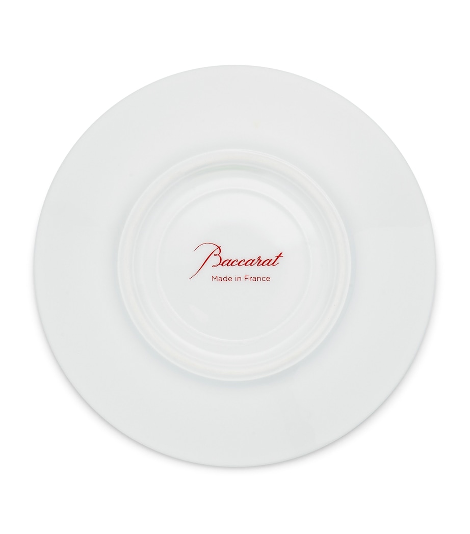 Set of 2 Porcelain Talleyrand Coffee Cups and Saucers (100ml) CLEAR Image 3