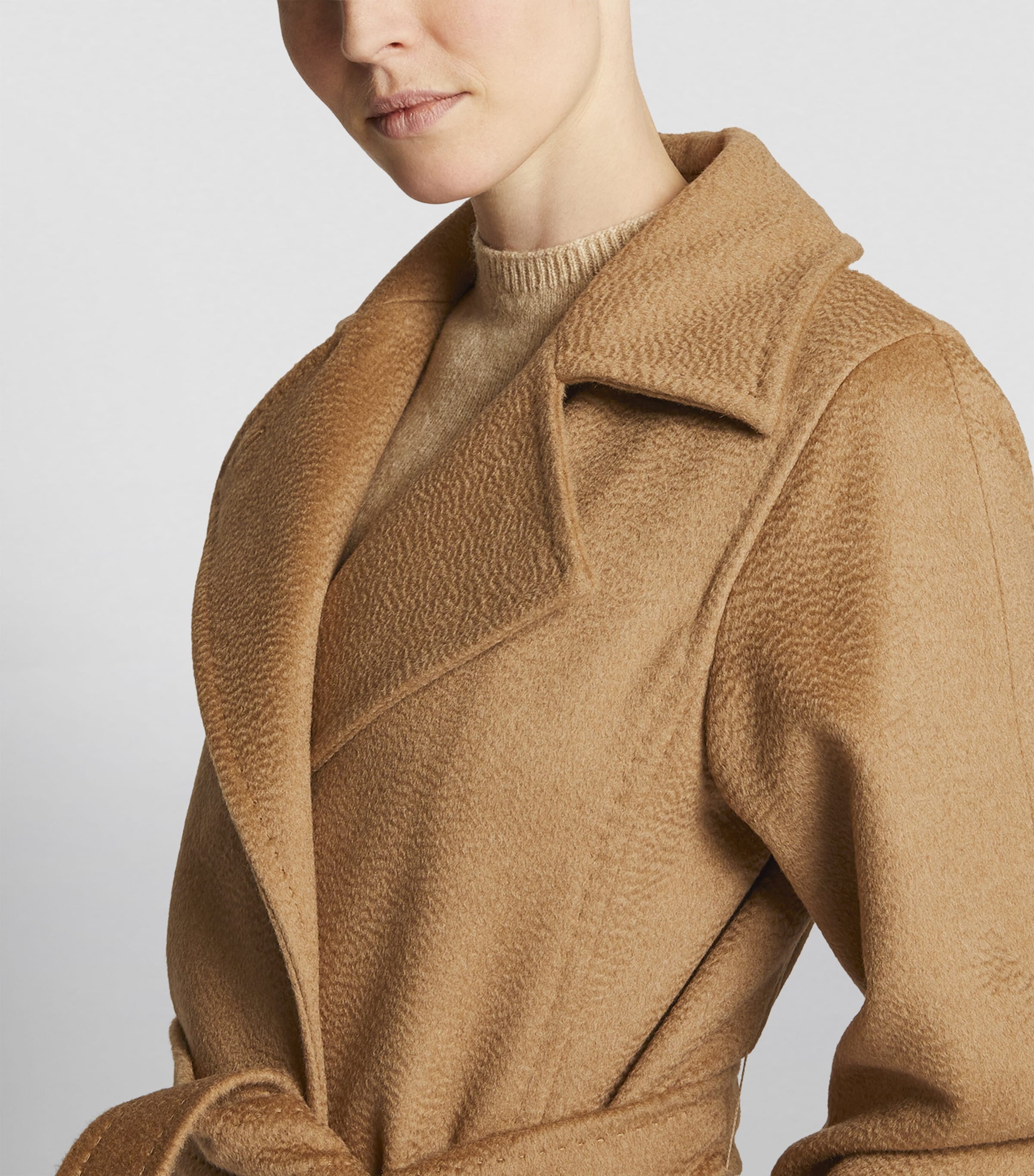 Max Mara Manuela Belted Coat | Harrods UK