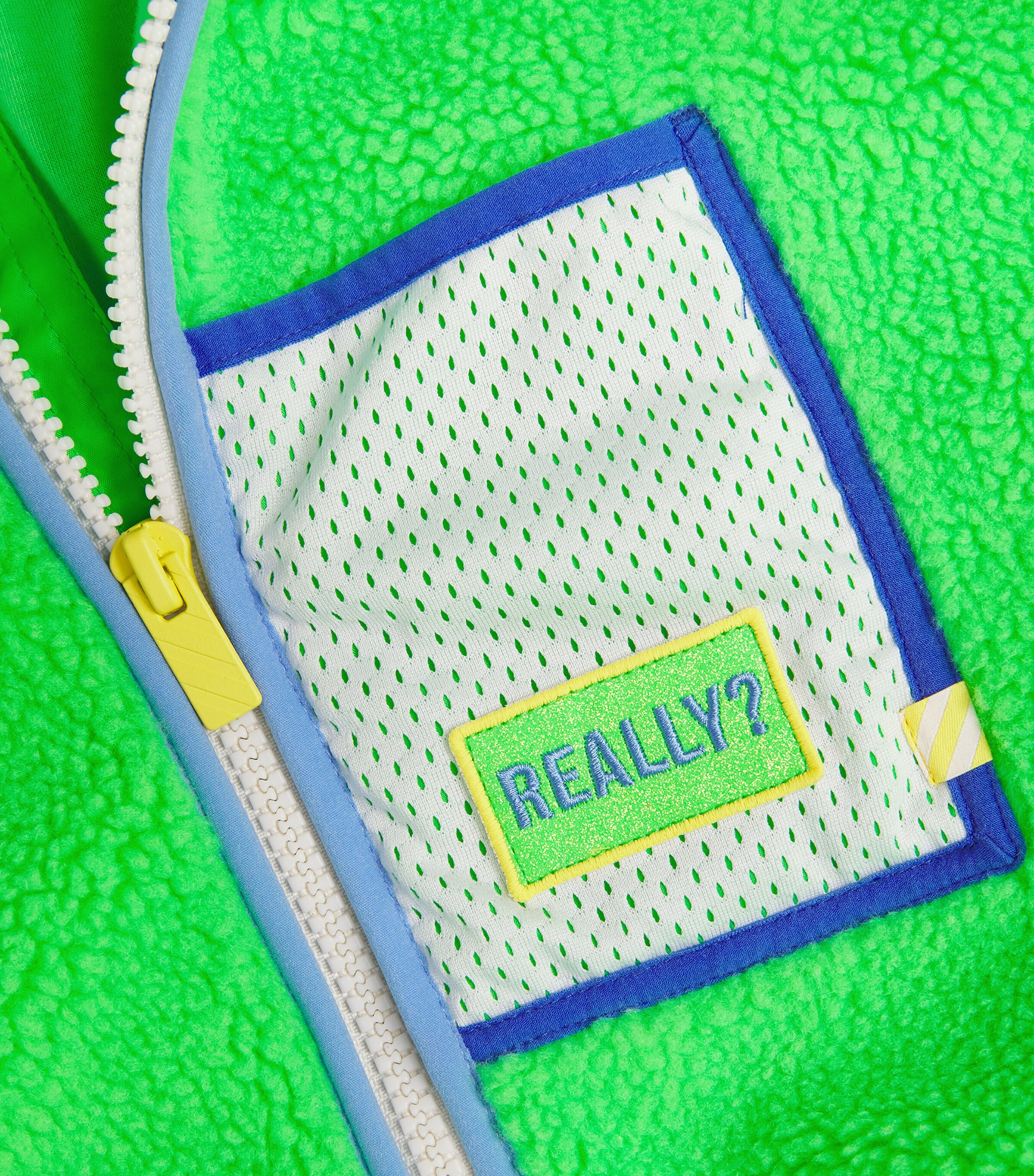 Fleece Jacket (2-6 Years) INTENSE GREEN Image 3