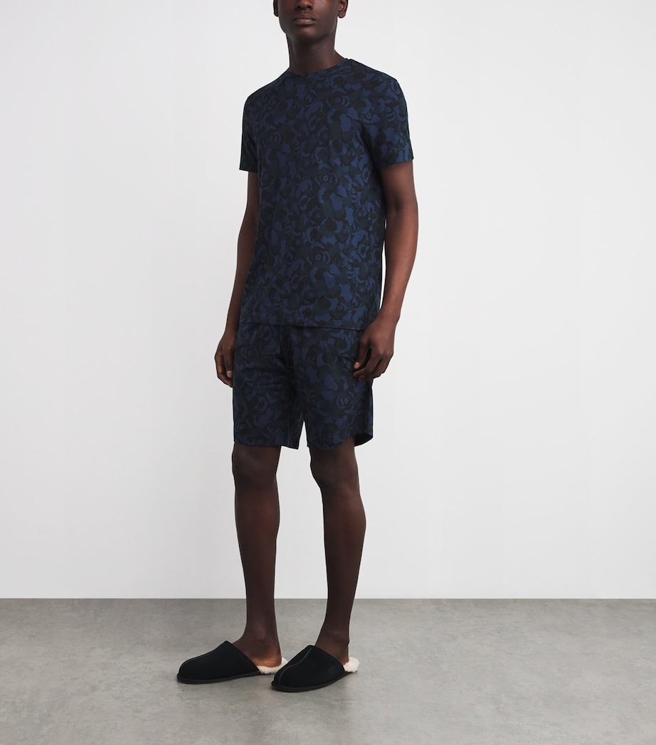 Micro Modal London T-Shirt 014NAV Image 2