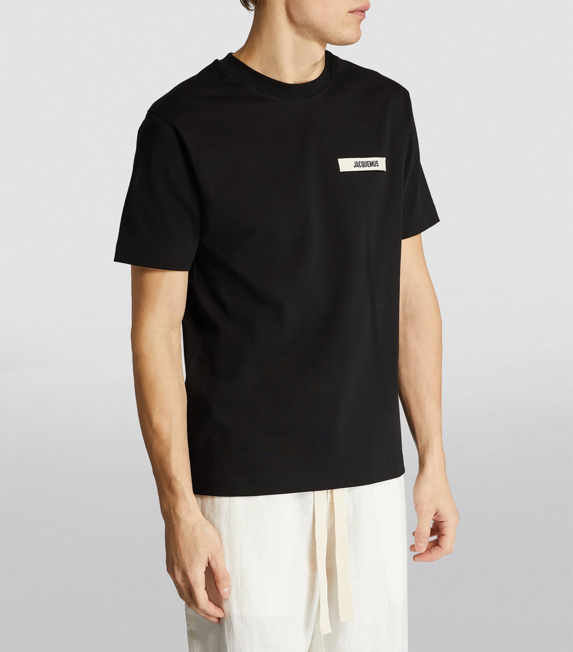 Jacquemus Grosgrain Logo T-shirt | Harrods HK