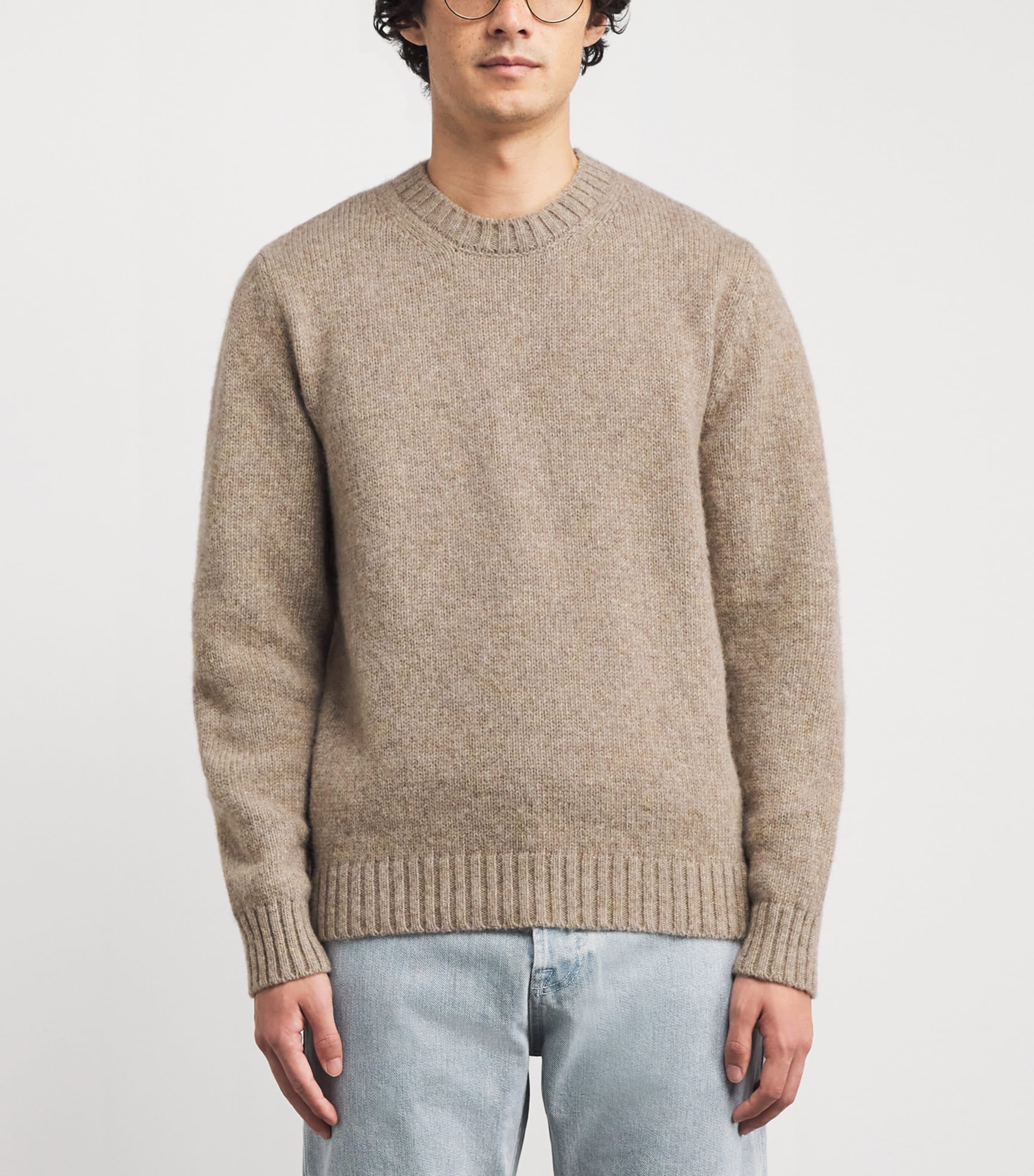 Wool Crew-Neck Sweater TORTORA Image 3
