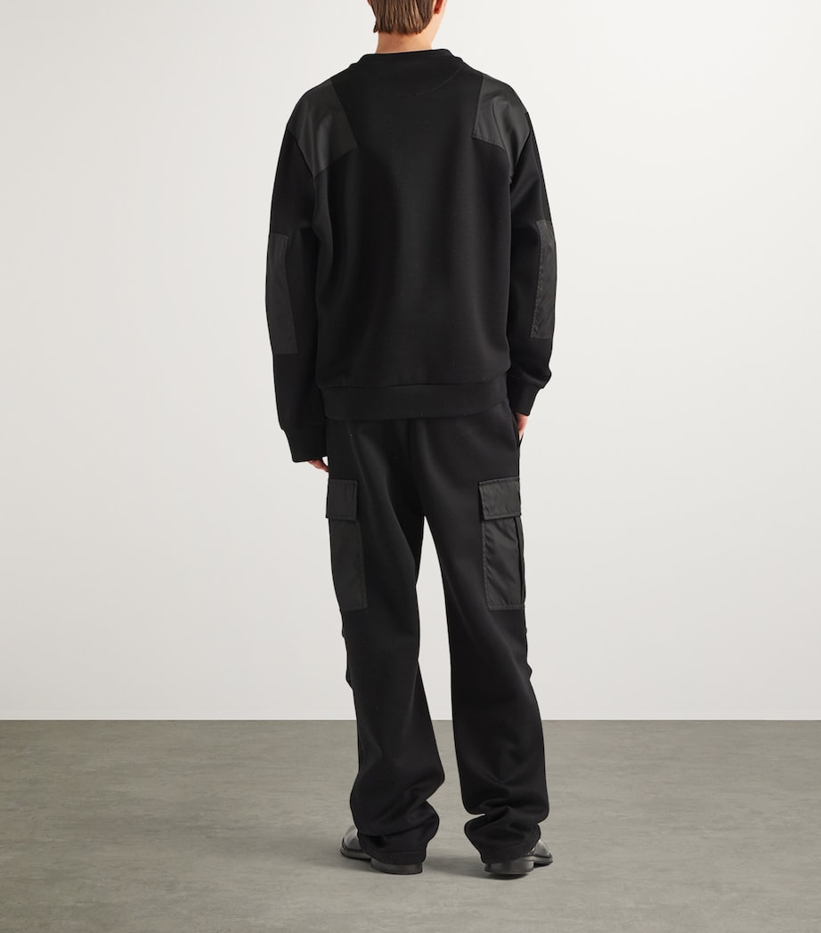 Cotton and Re-Nylon Sweatshirt F0806 Image 4