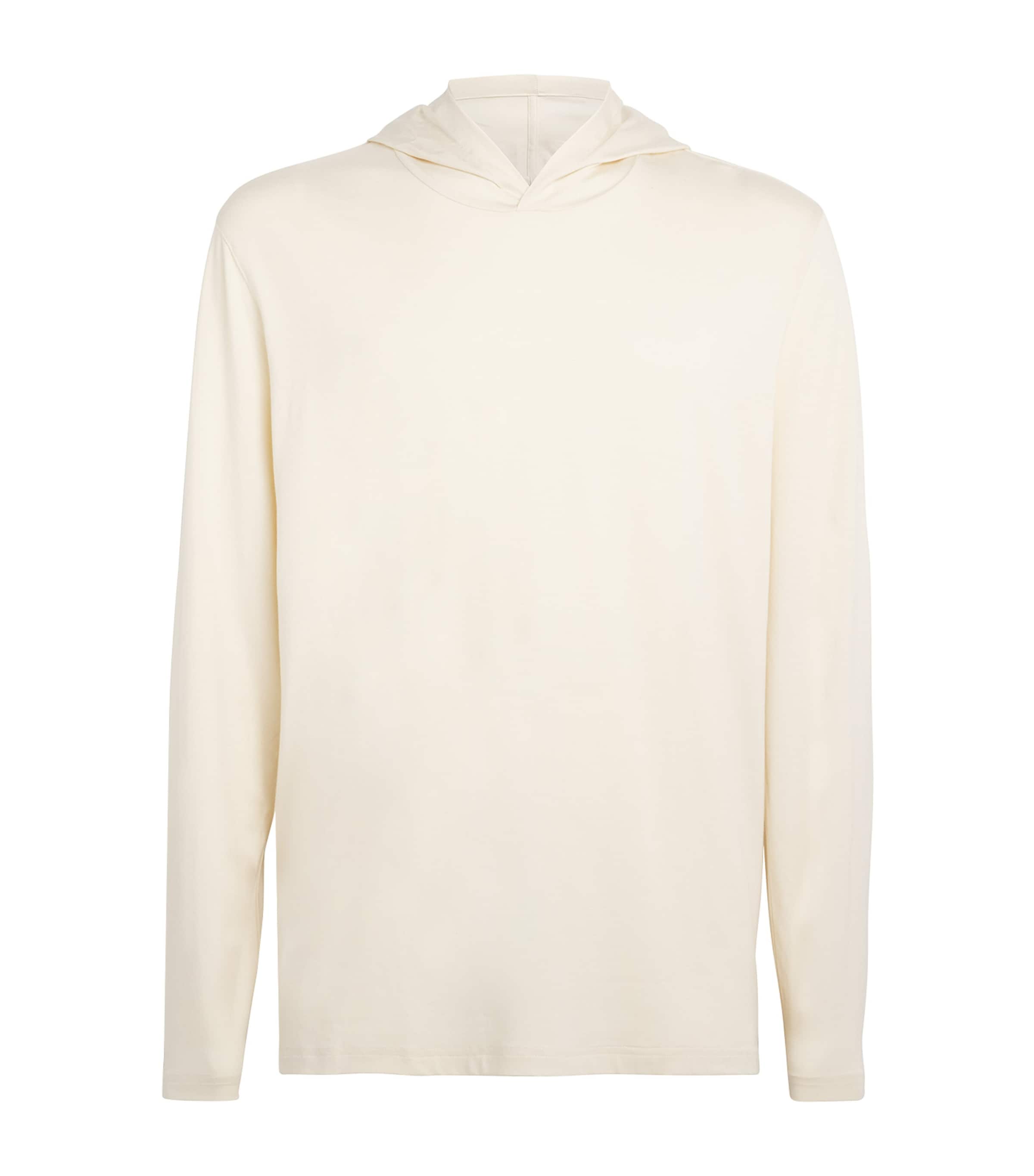 Derek Rose Micromodal Basel Hoodie In Neutral