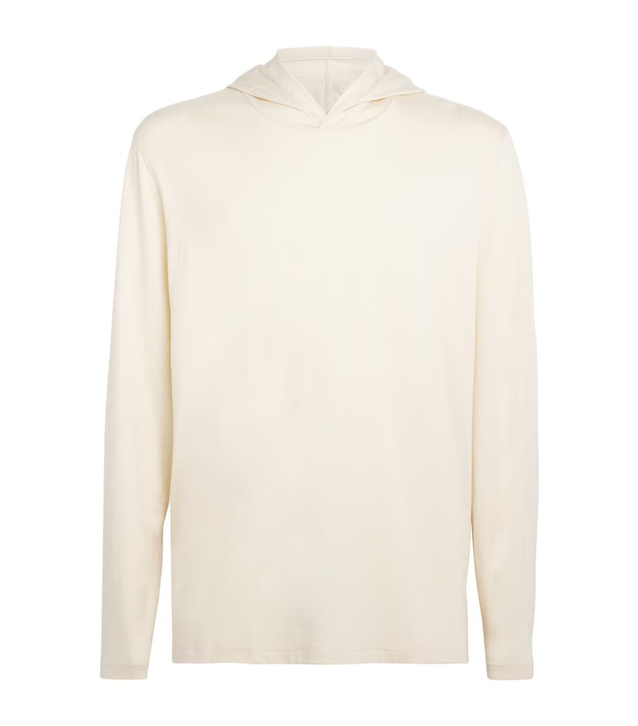 Micromodal Basel Hoodie ECRU Image 1