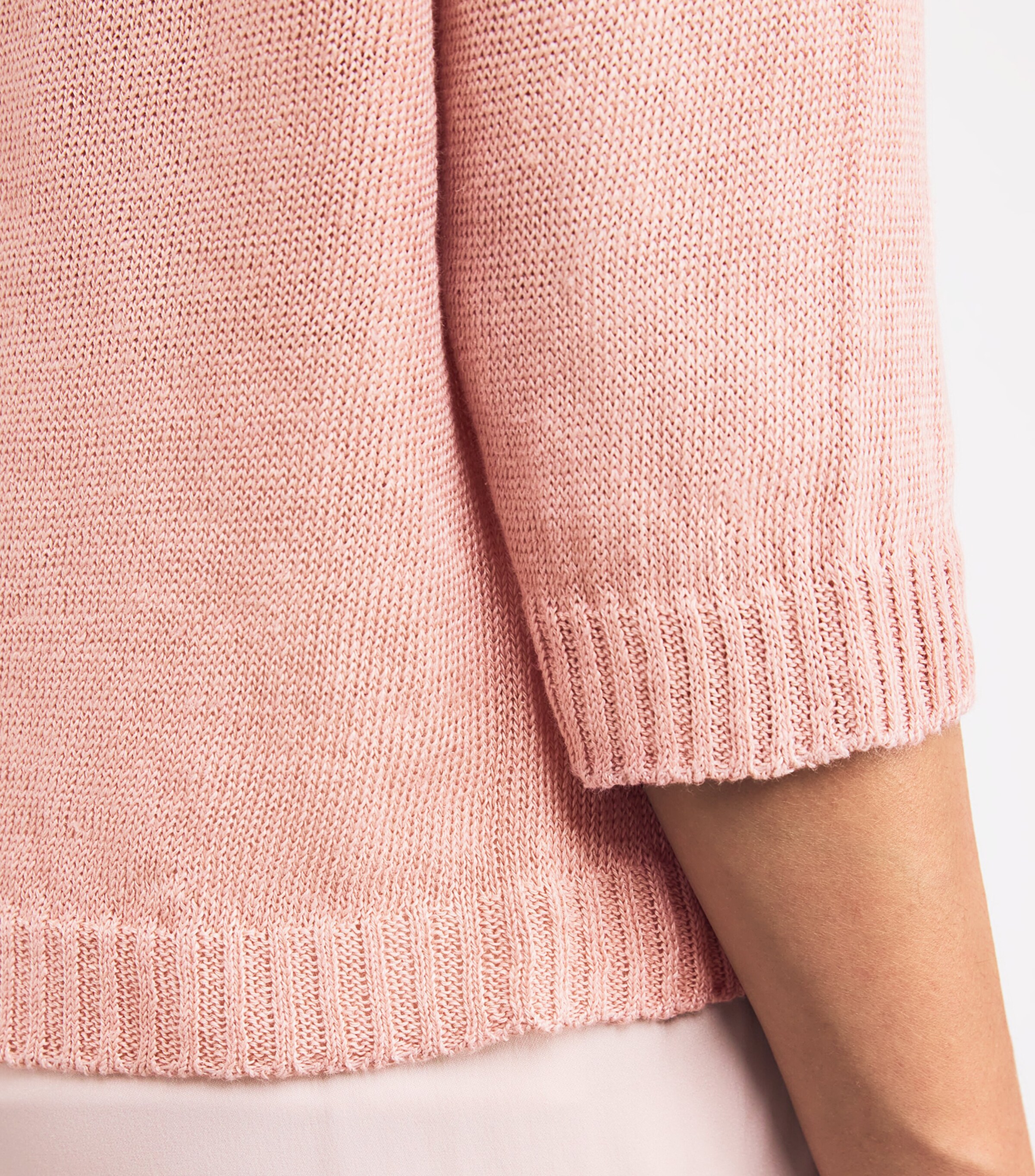 Linen Sweater PINK Image 6