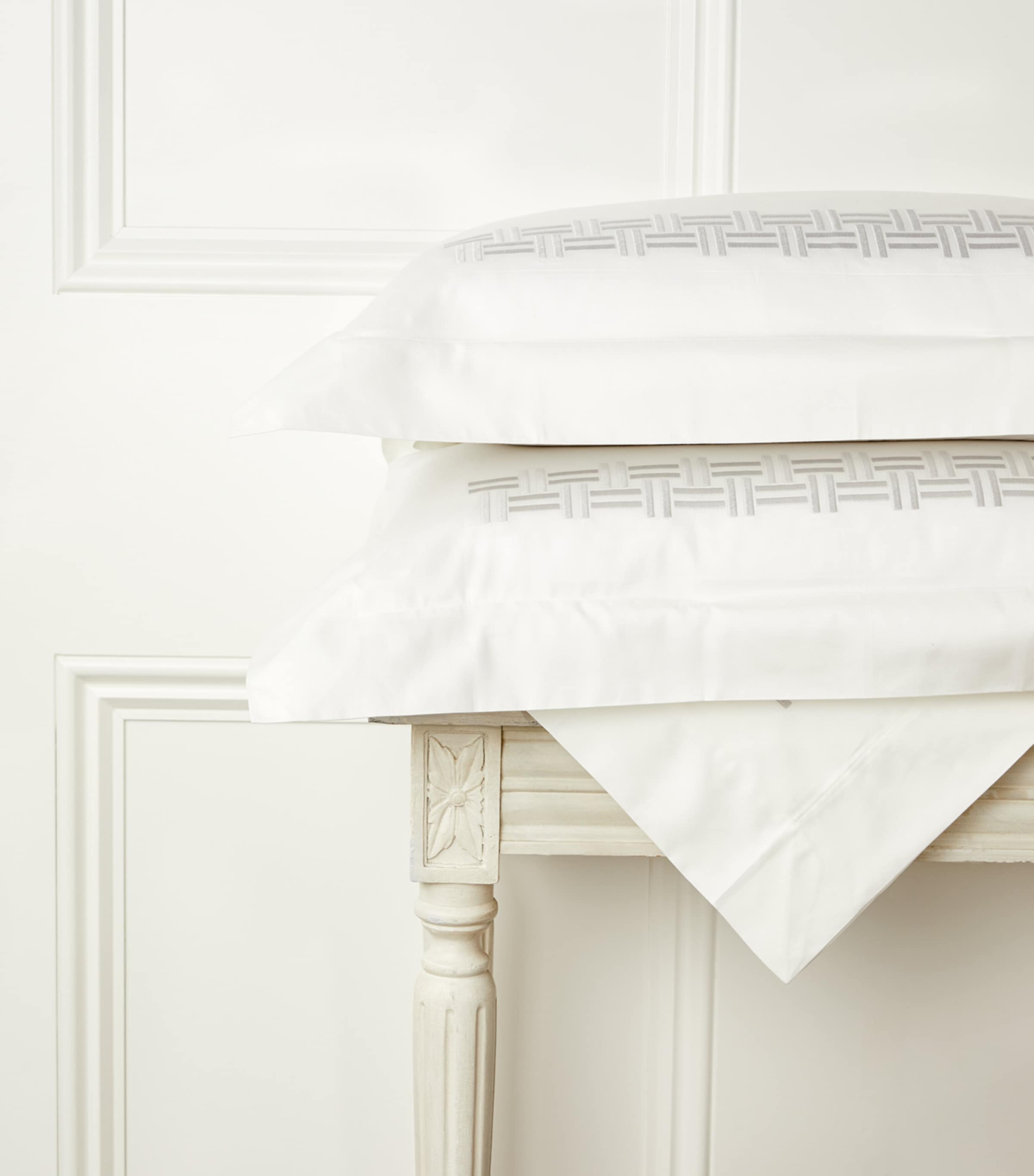 Basketweave Square Pillowcase (65cm x 65cm) BN57  MILKROCK Image 4