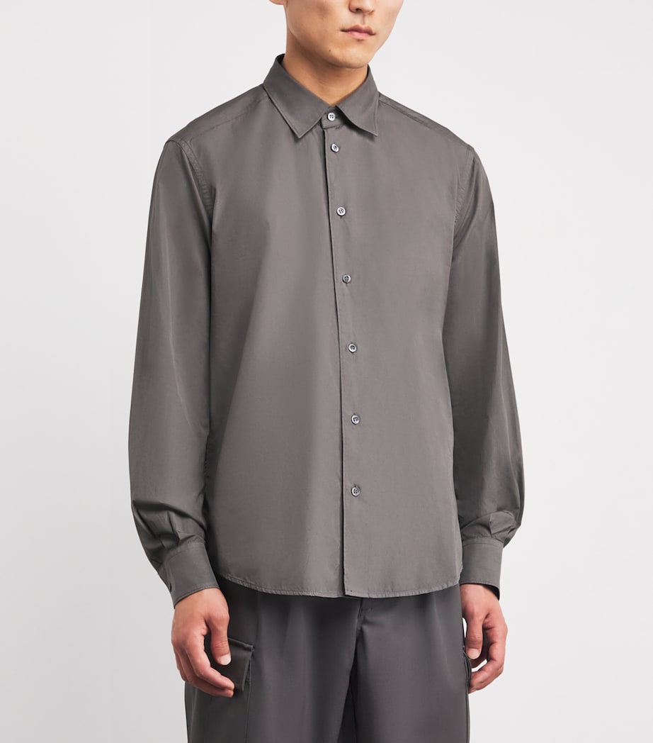 Cotton Oxford Shirt TORTORA 238 Image 3