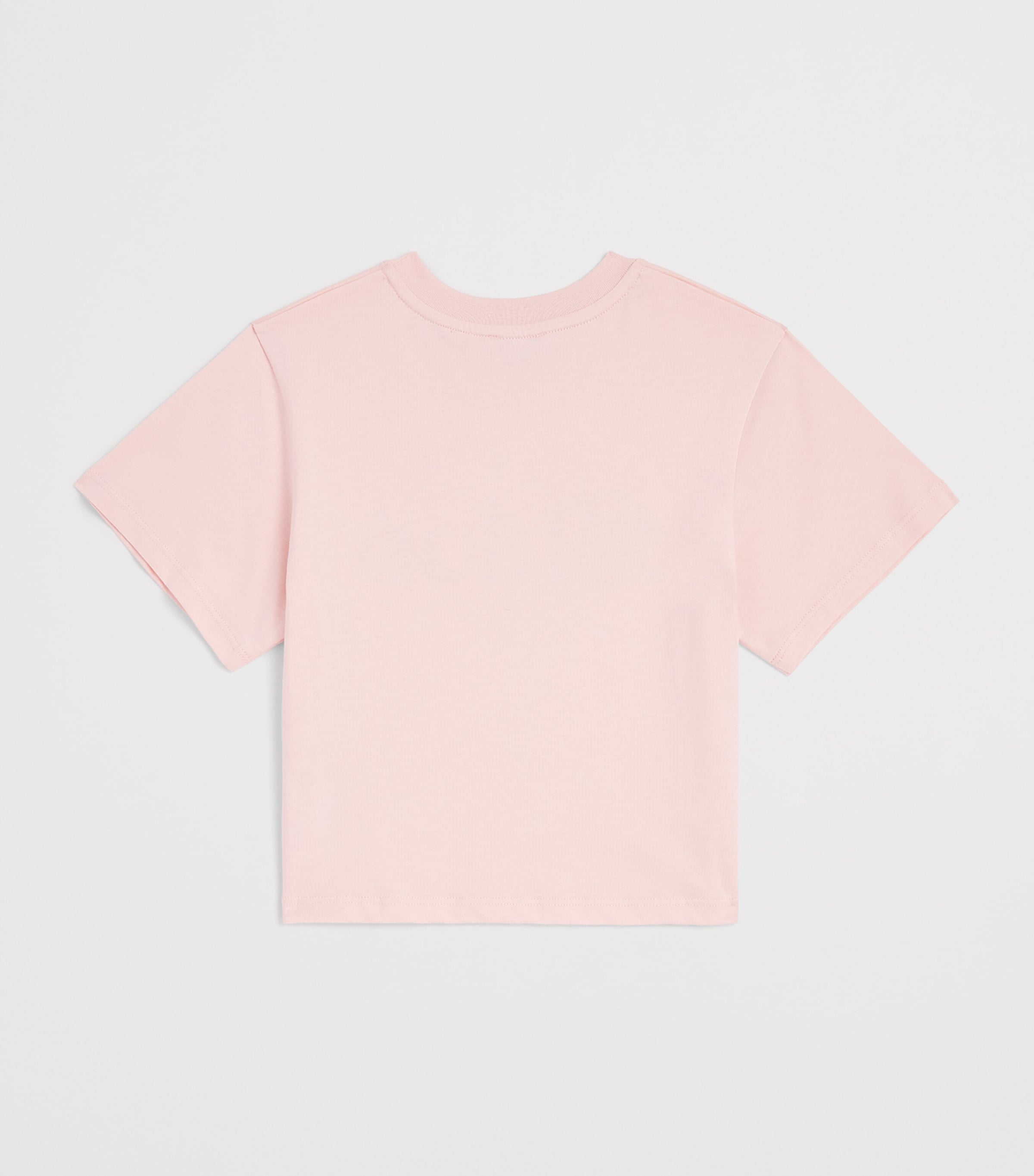 Chloé Kids Cotton Print Logo T-Shirt (4-14 Years) Pink Image 2