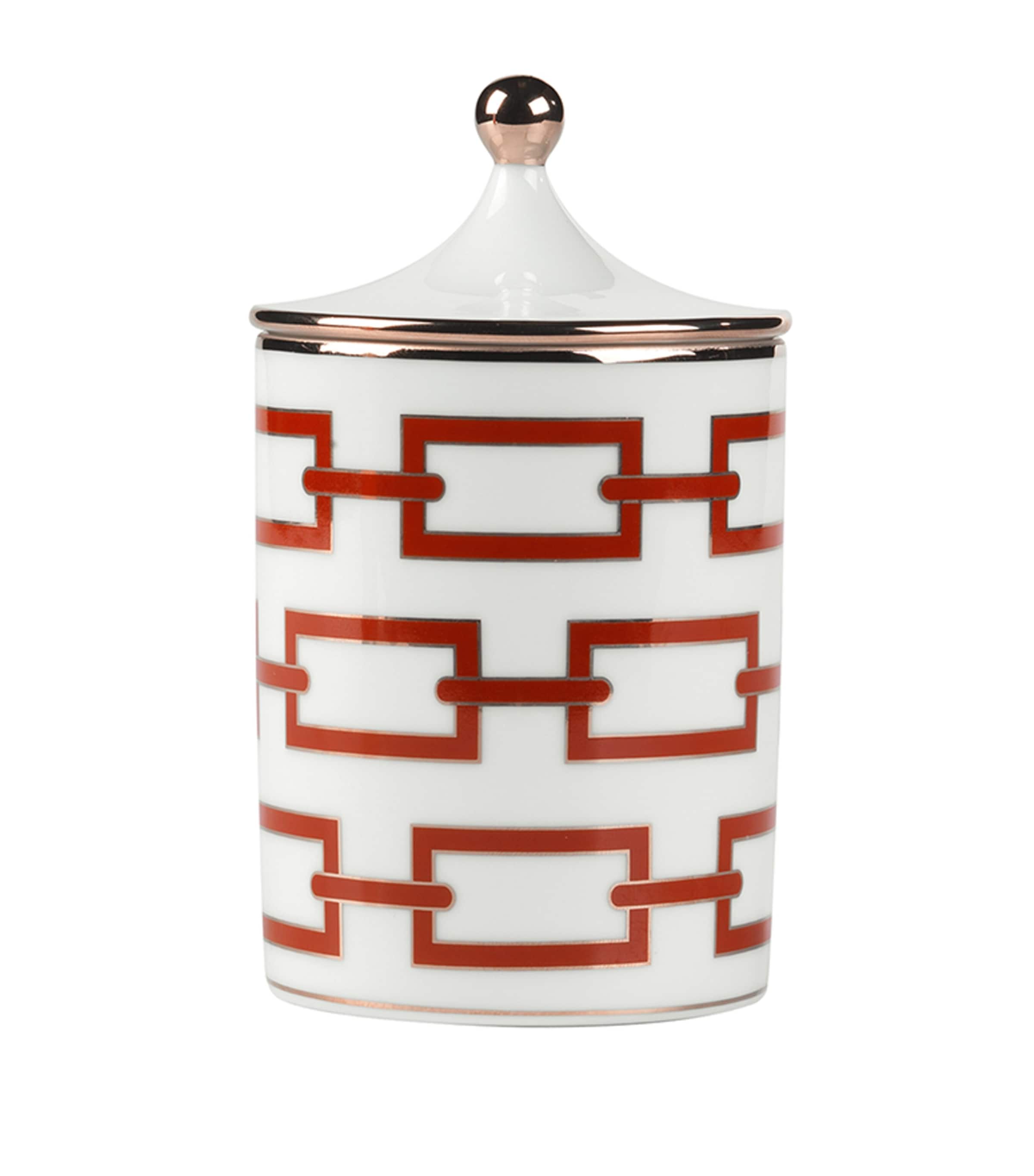 GINORI 1735 Catene Scarlatto Candle (300g) Image 1