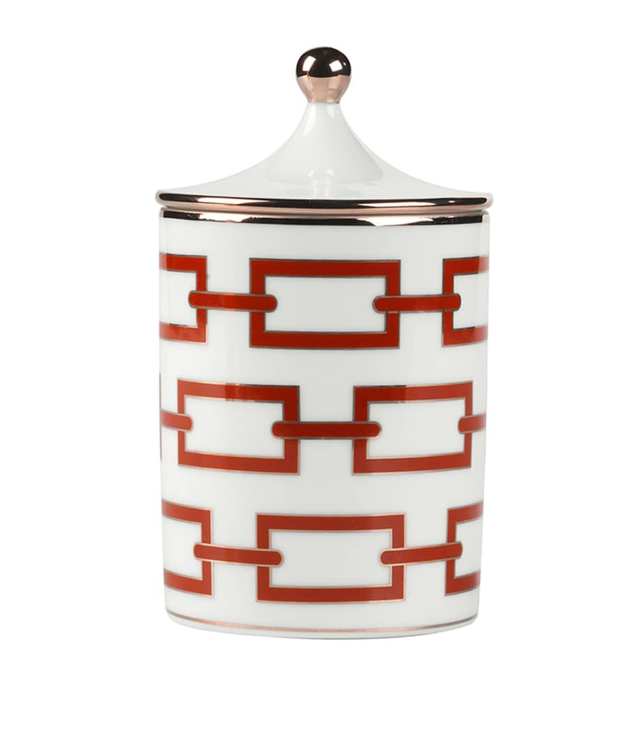 GINORI 1735 Catene Scarlatto Candle (300g) Image 1