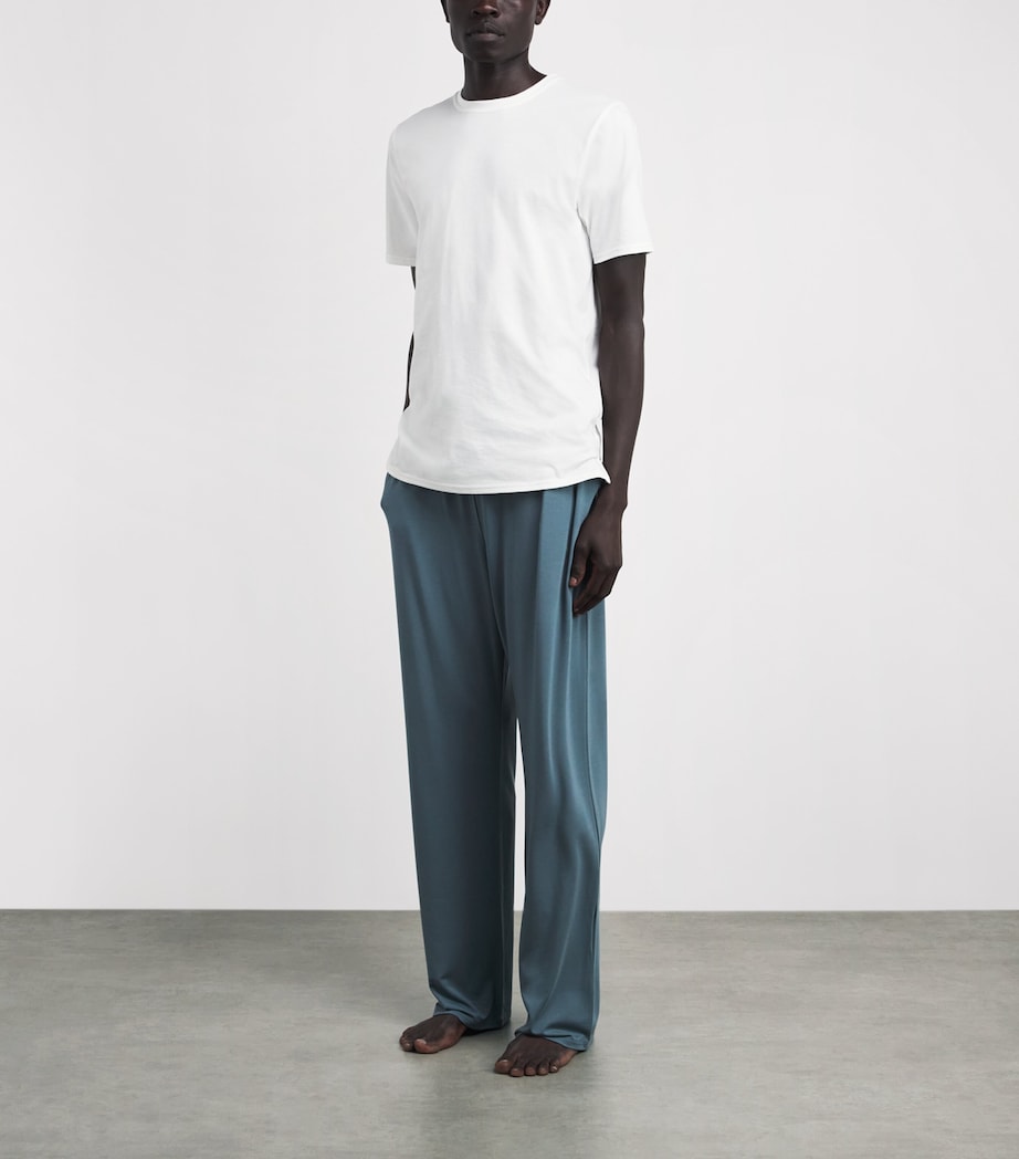 Homebody Mens Cotton T-Shirt White Image 2