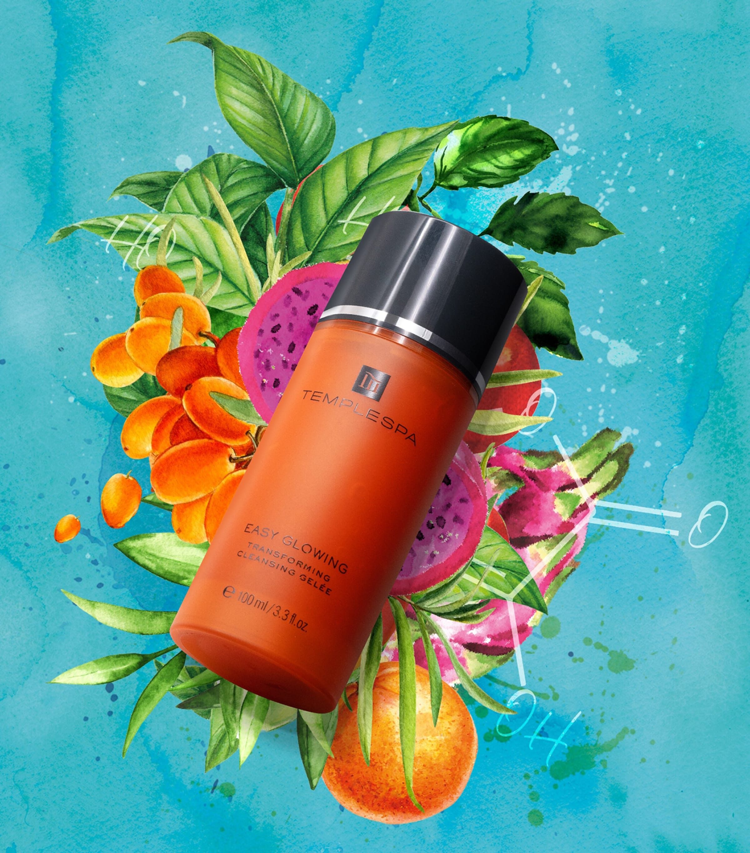 TEMPLESPA Easy Glowing Transforming Cleansing Gelée (100ml) Image 3