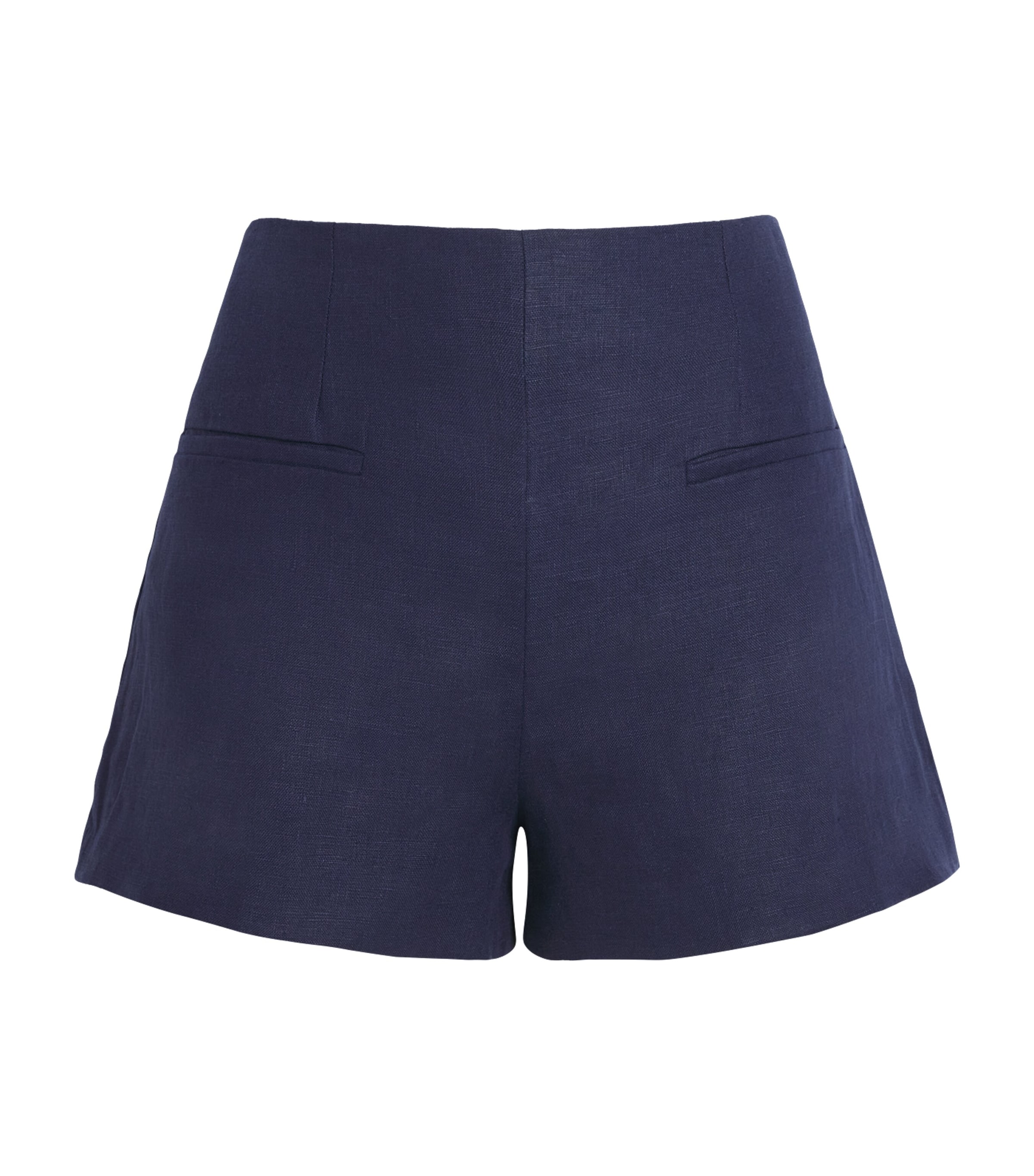 Faithfull The Brand Womens Linen Leora Shorts Navy Image 1