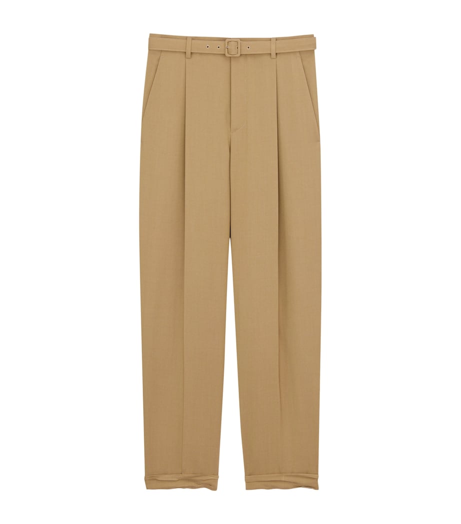 Wool-Mohair Slim-Fit Trousers 2611 Image 1