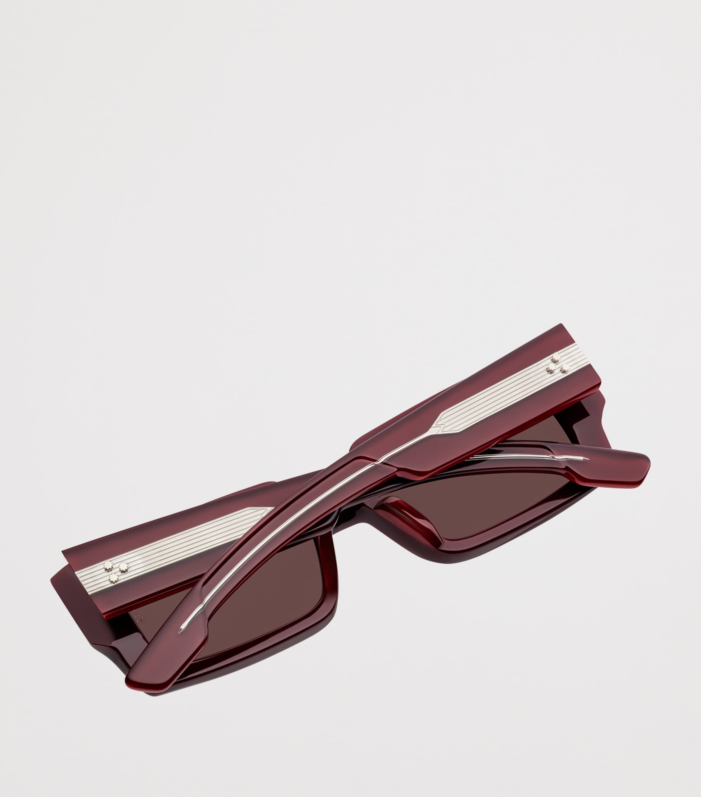 Jacques Marie Mage Acetate Quant Sunglasses Bordeaux Empire Image 4