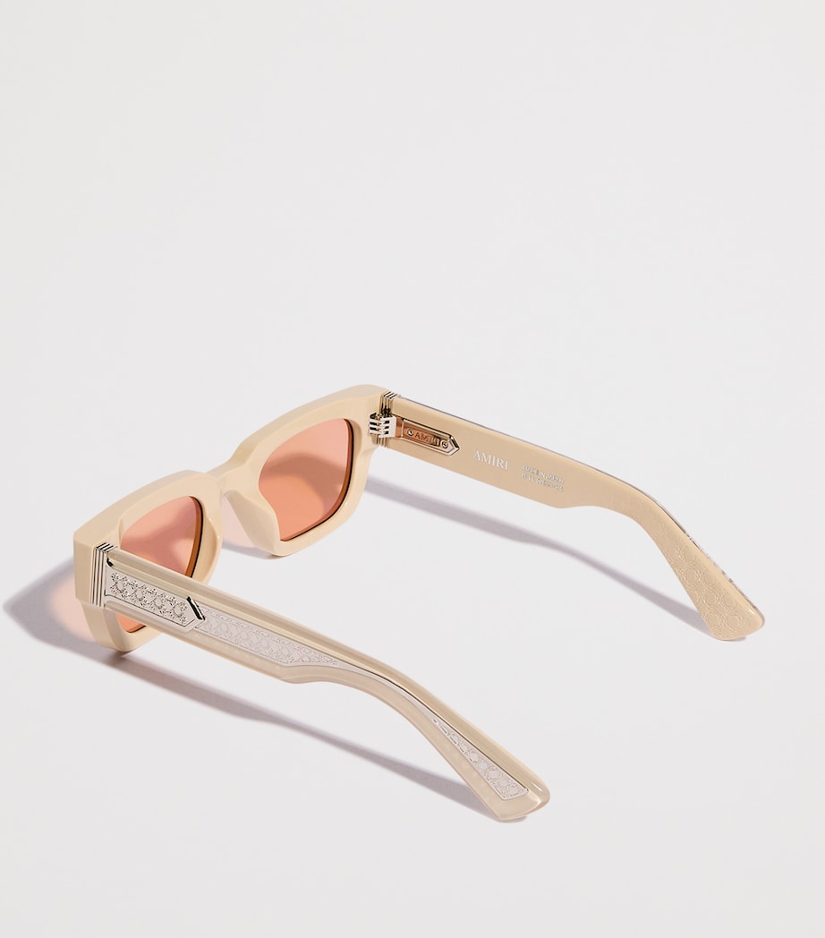AMIRI Venice Exposed Sunglasses Alabaster Image 3