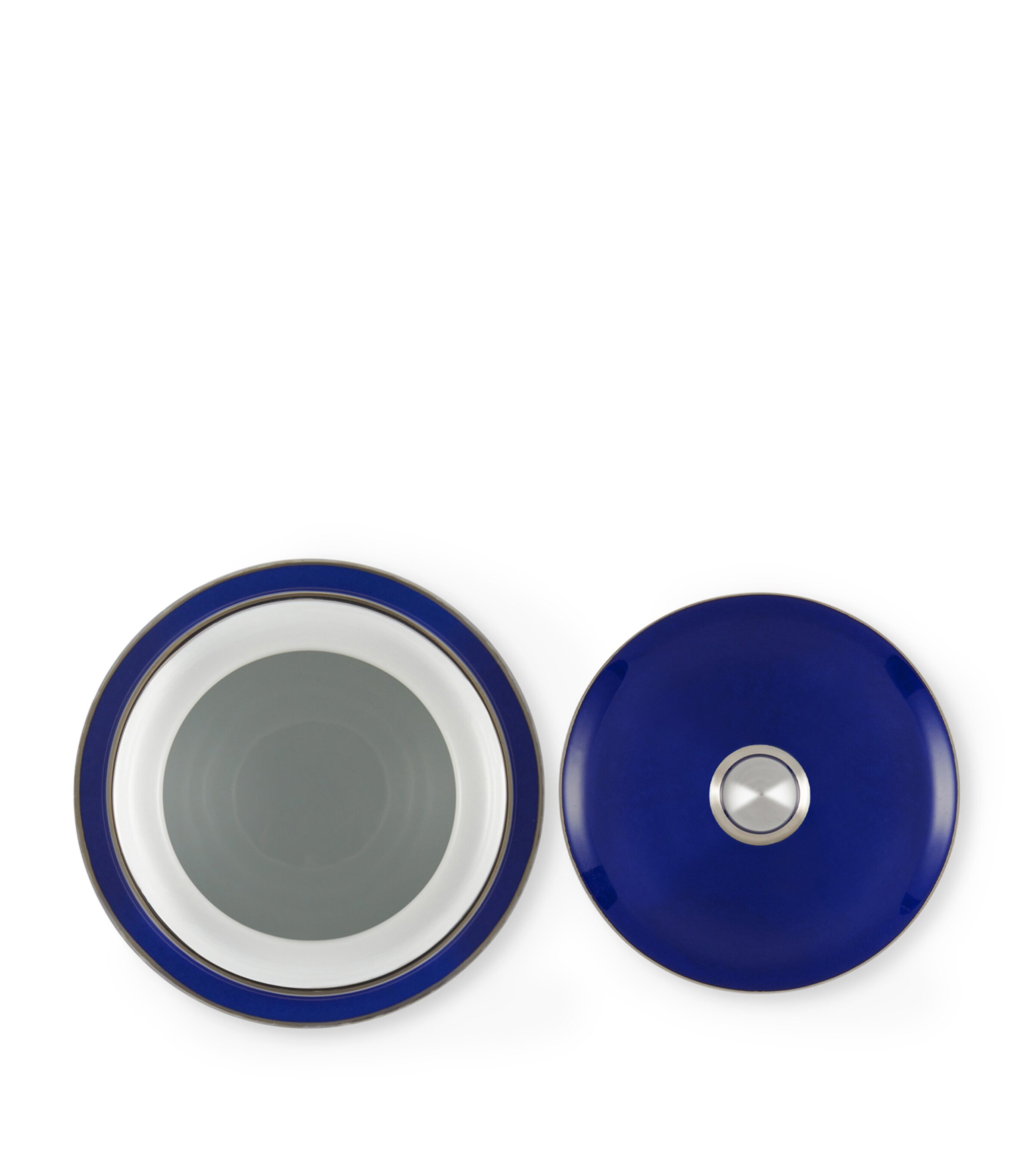 Dolce&Gabbana Casa Blu Mediterraneo Sugar Bowl (10cm) Fiore Pic Blu Image 3
