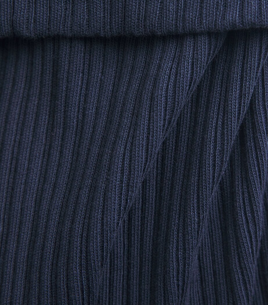 Organic Cotton Polo Shirt NAVY Image 5