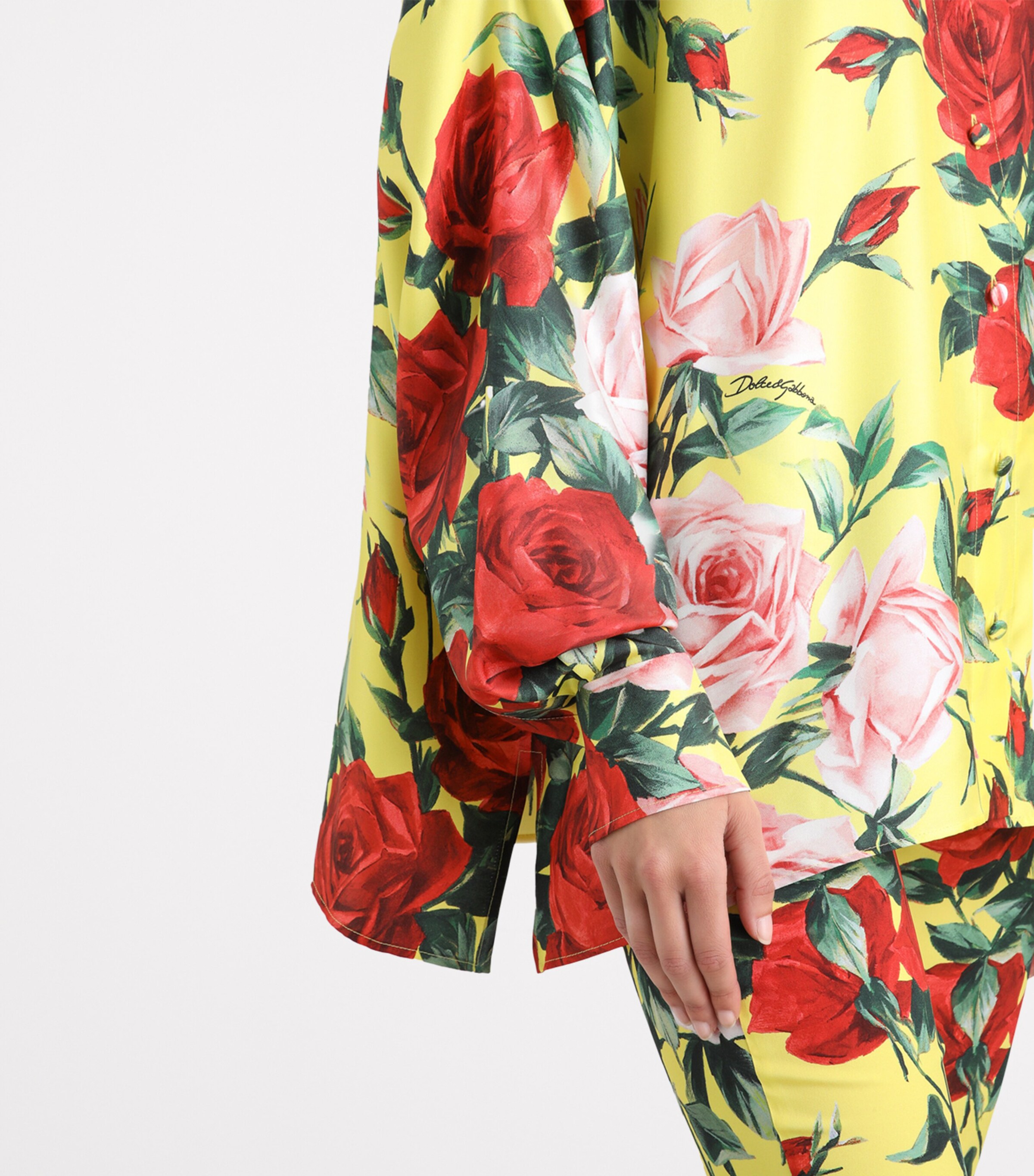 Silk Floral Shirt HG5JD-BOUQUET Image 4