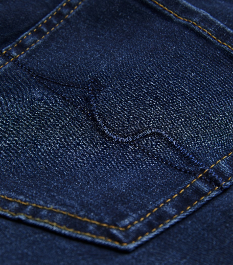 B(Air) Mid-Rise Bootcut Jeans RINSED INDIGO Image 5