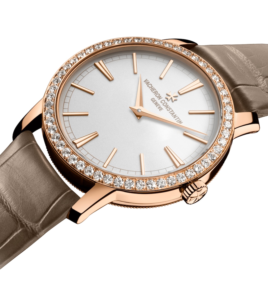 Rose Gold and Diamond Traditionnelle Watch 33mm PINK GOLD Image 3