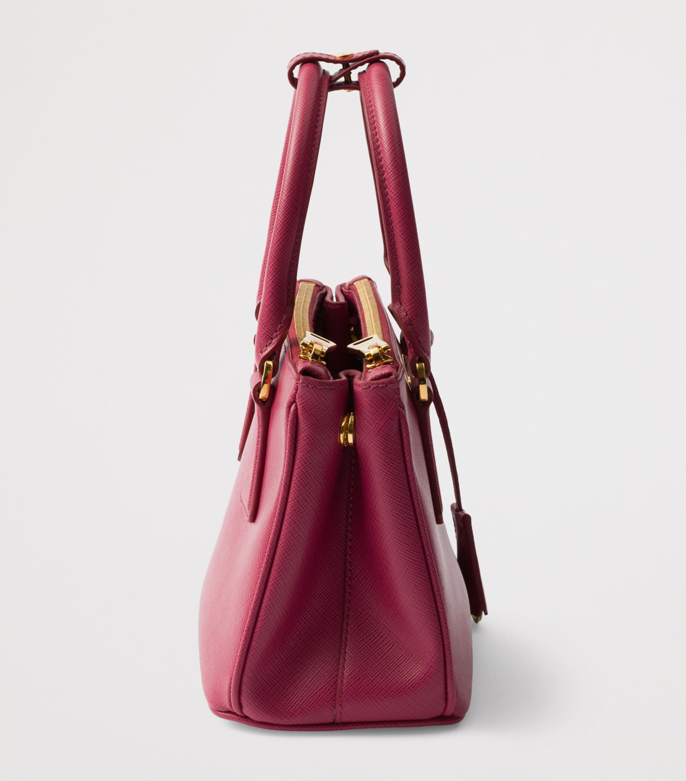 Mini Saffiano Leather Galleria Top-Handle Bag F0BQT Image 6