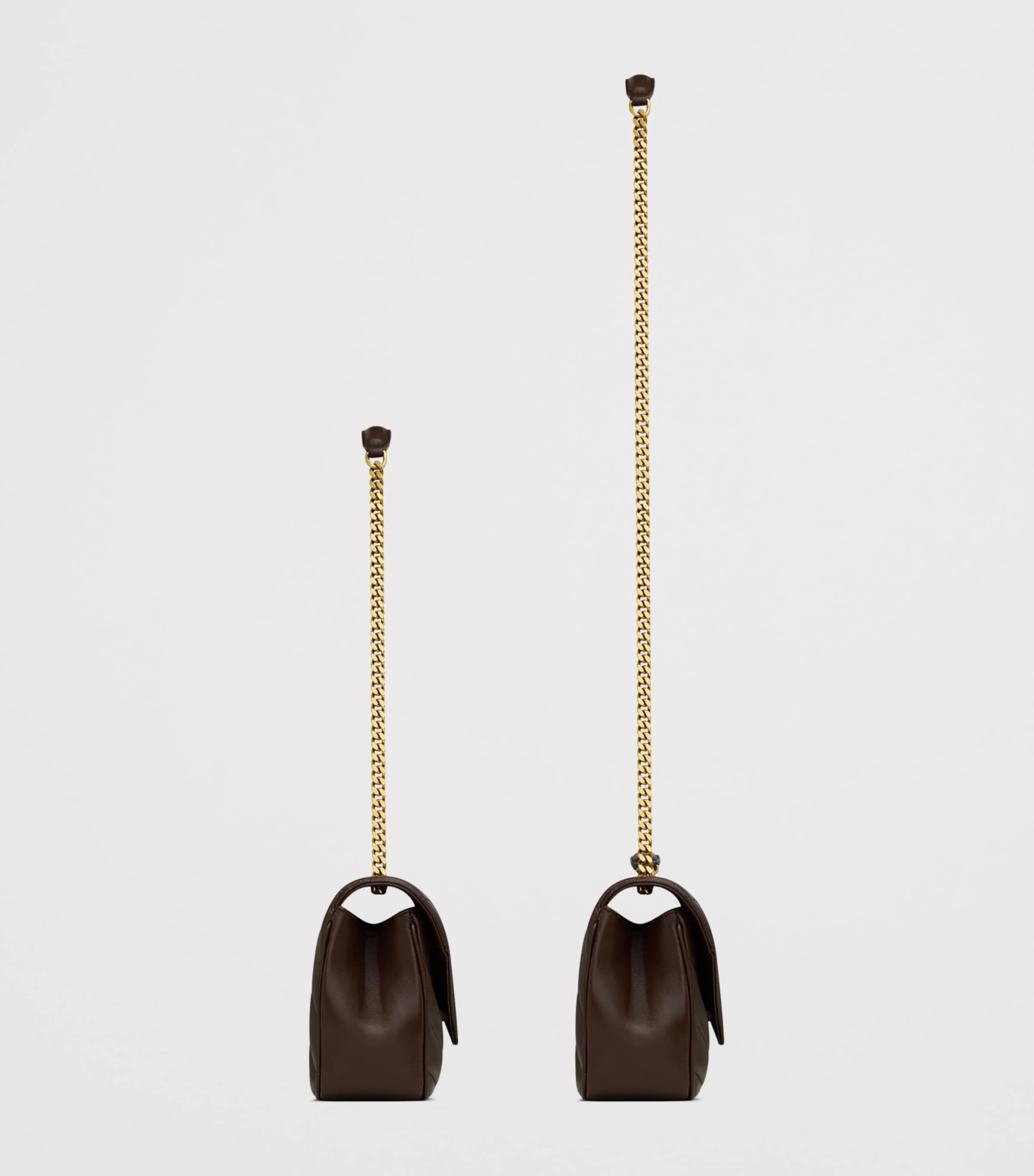 Saint Laurent Small Leather Loulou Shoulder Bag Image 4