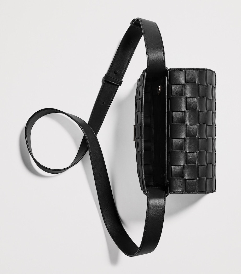 Bottega Veneta Leather Orto Messenger Bag Image 5