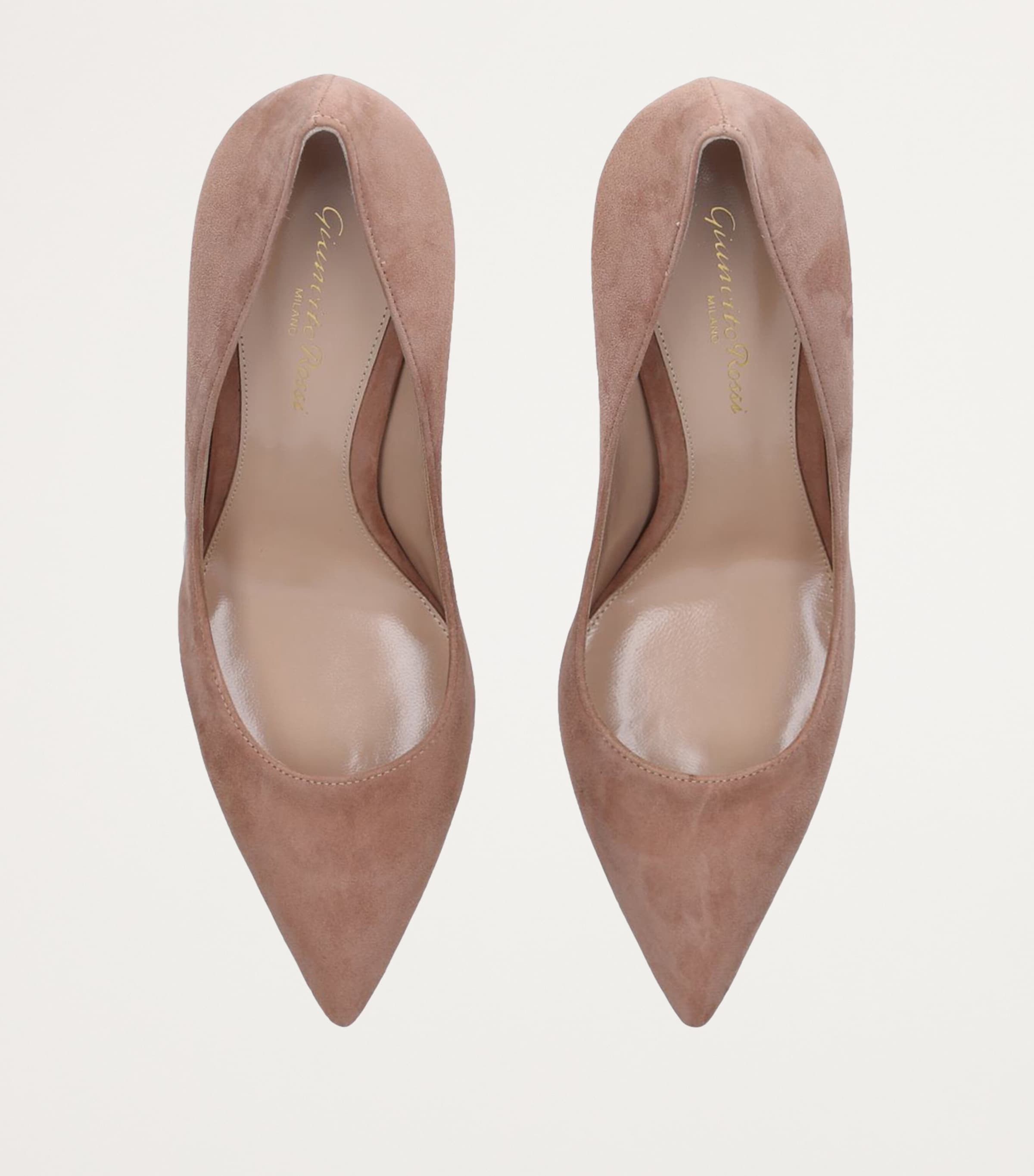 Suede Gianvito Pumps 85 BLUSH Image 4