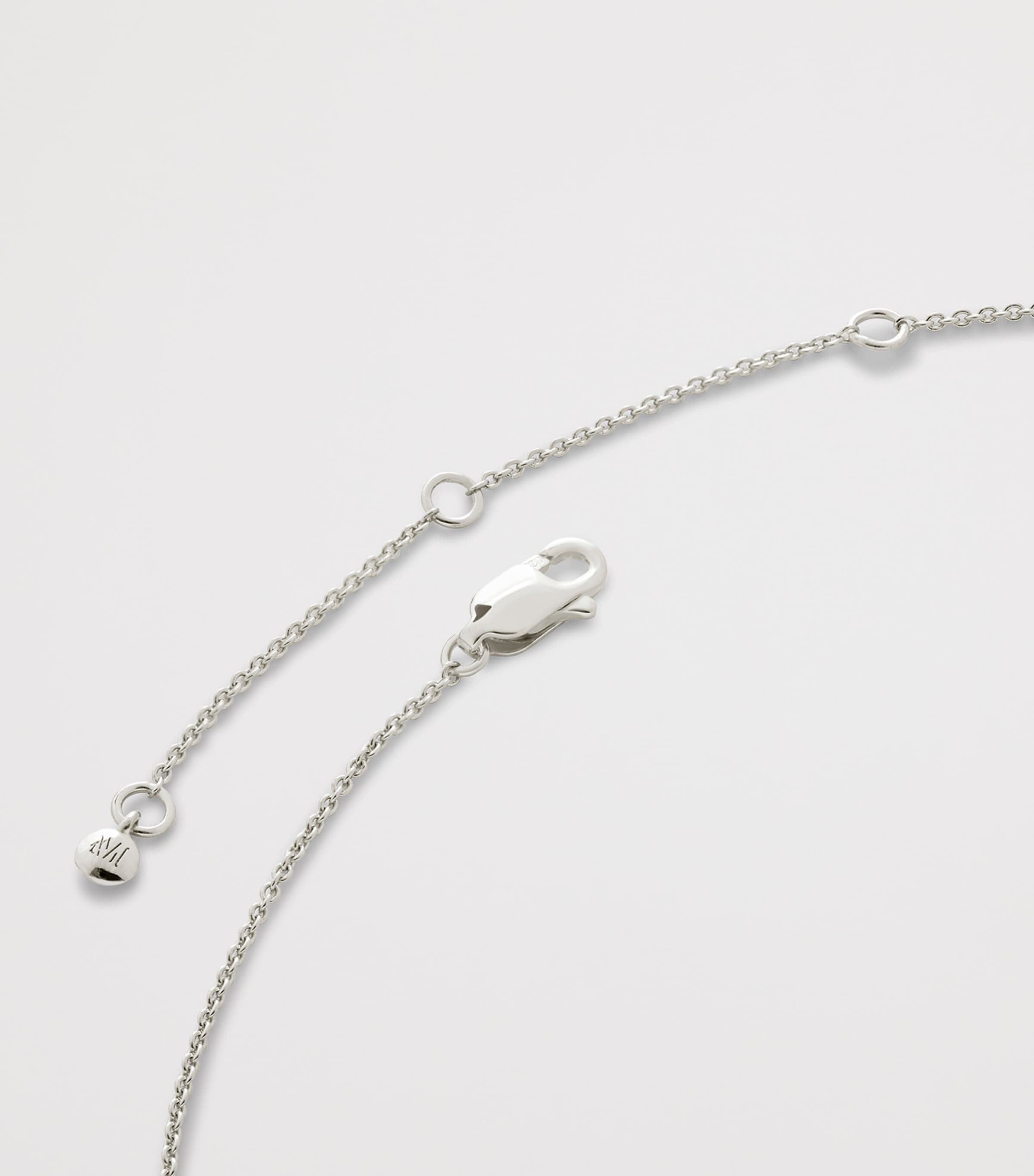 Monica Vinader Sterling Silver and Ruby July Birthstone Necklace — photo 7