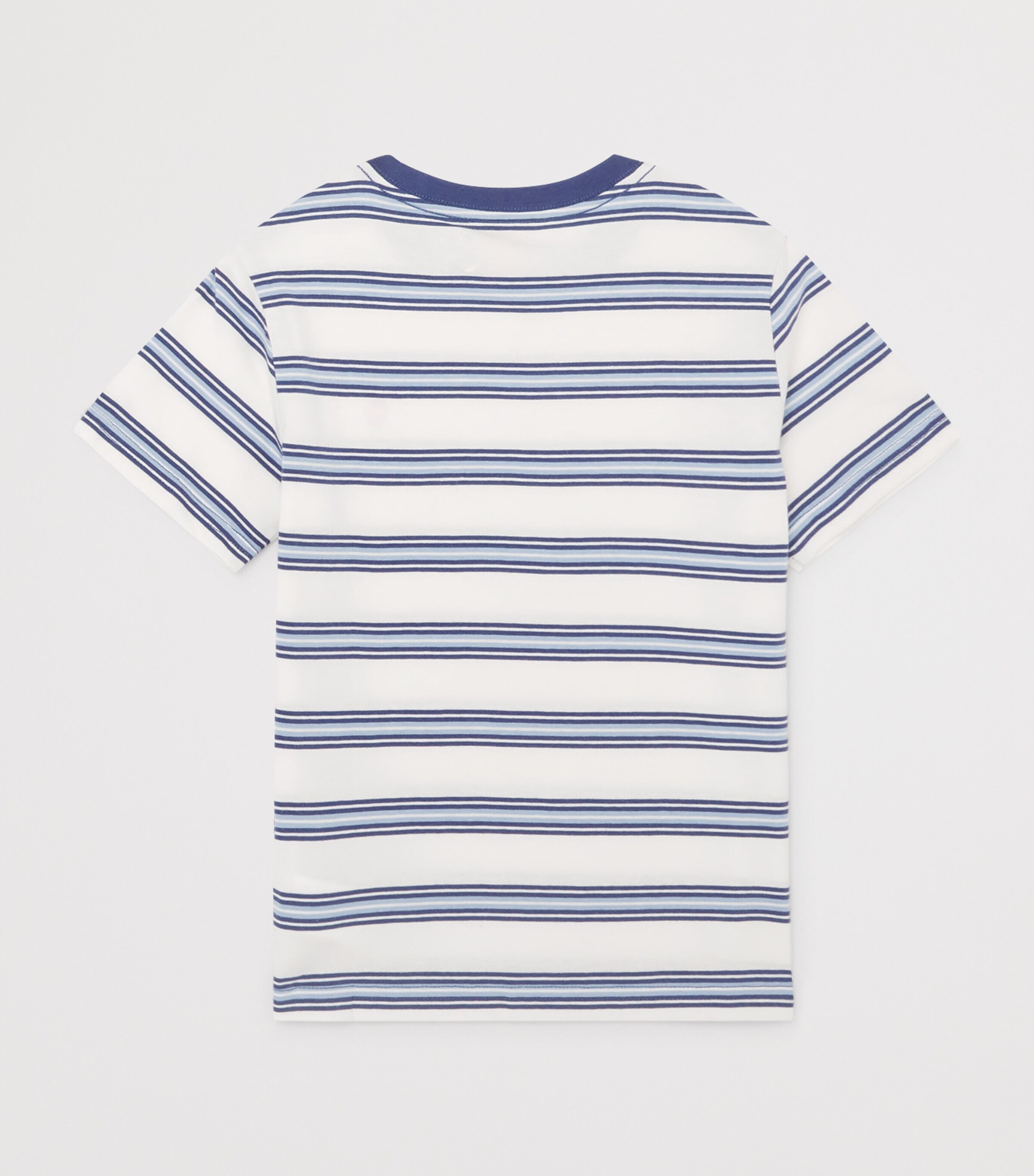 Ralph Lauren Kids Cotton Striped T-Shirt (6-14 Years) Deckwash W Image 2