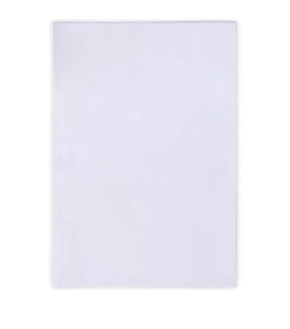 Loretta Caponi Super King Flat Sheet (270cm x 300cm) White Image 1