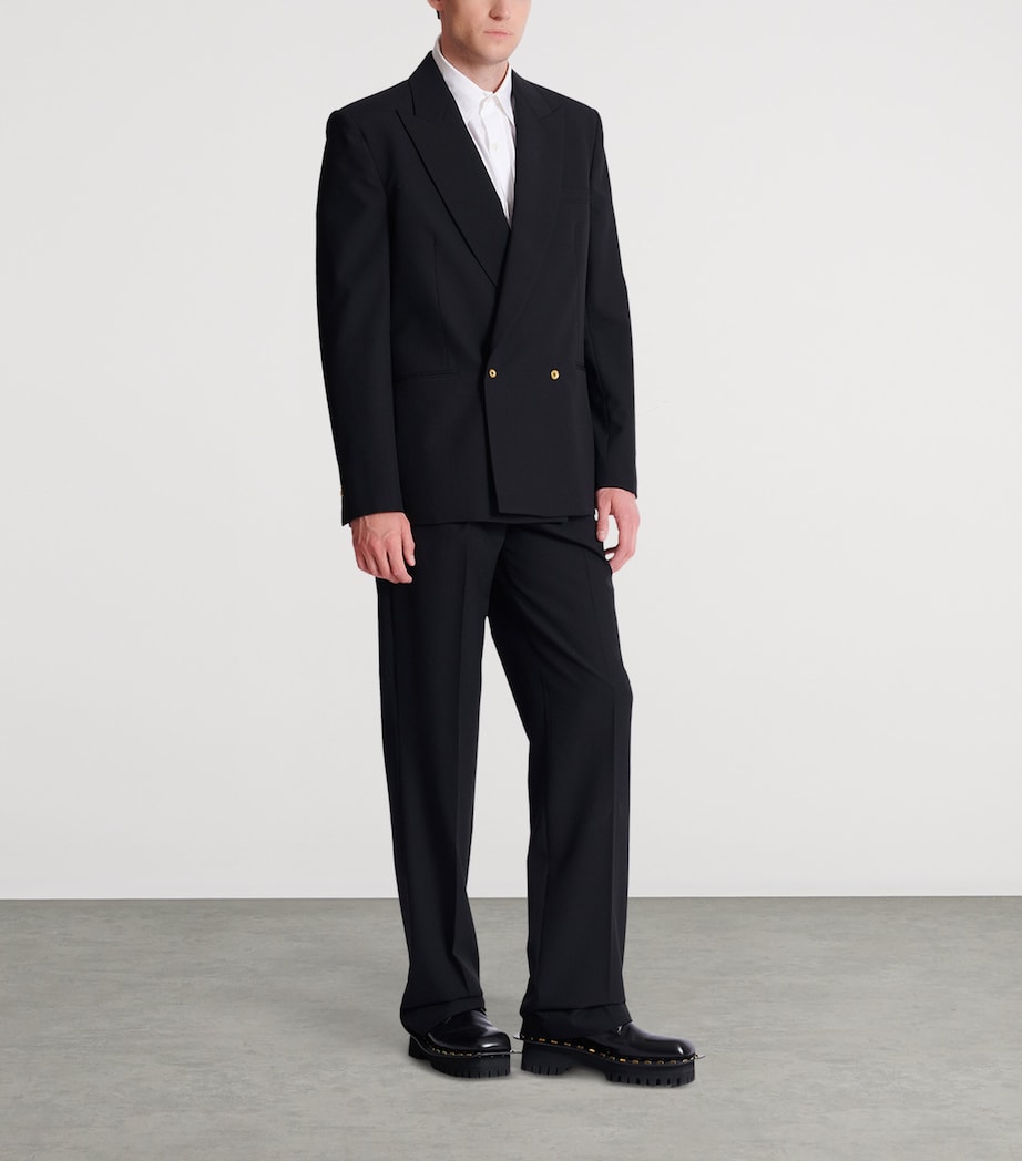 Wool 2-Button Blazer 0PA NOIR Image 2