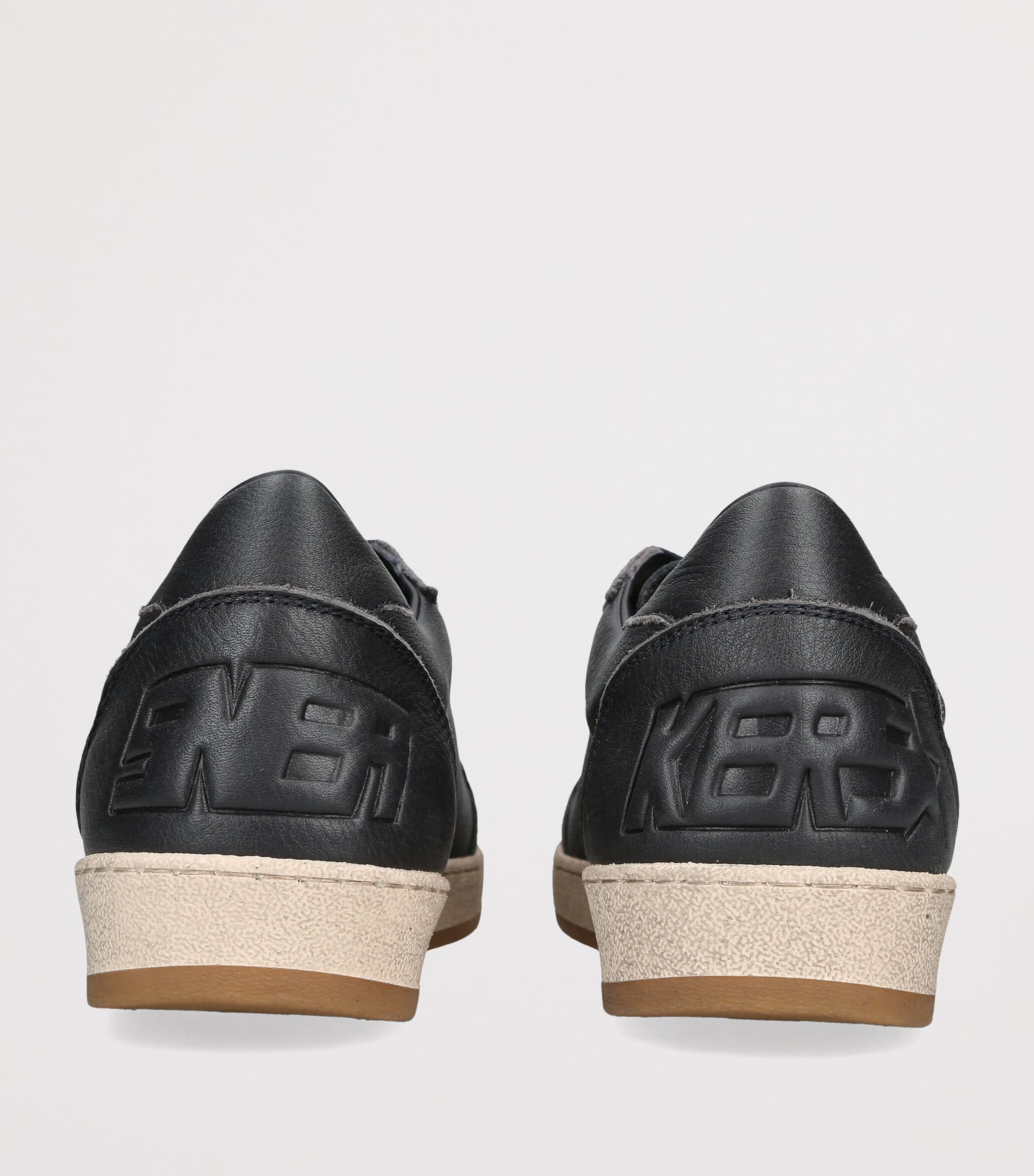 Golden Goose Leather Ball Star Sneakers Navy Image 4